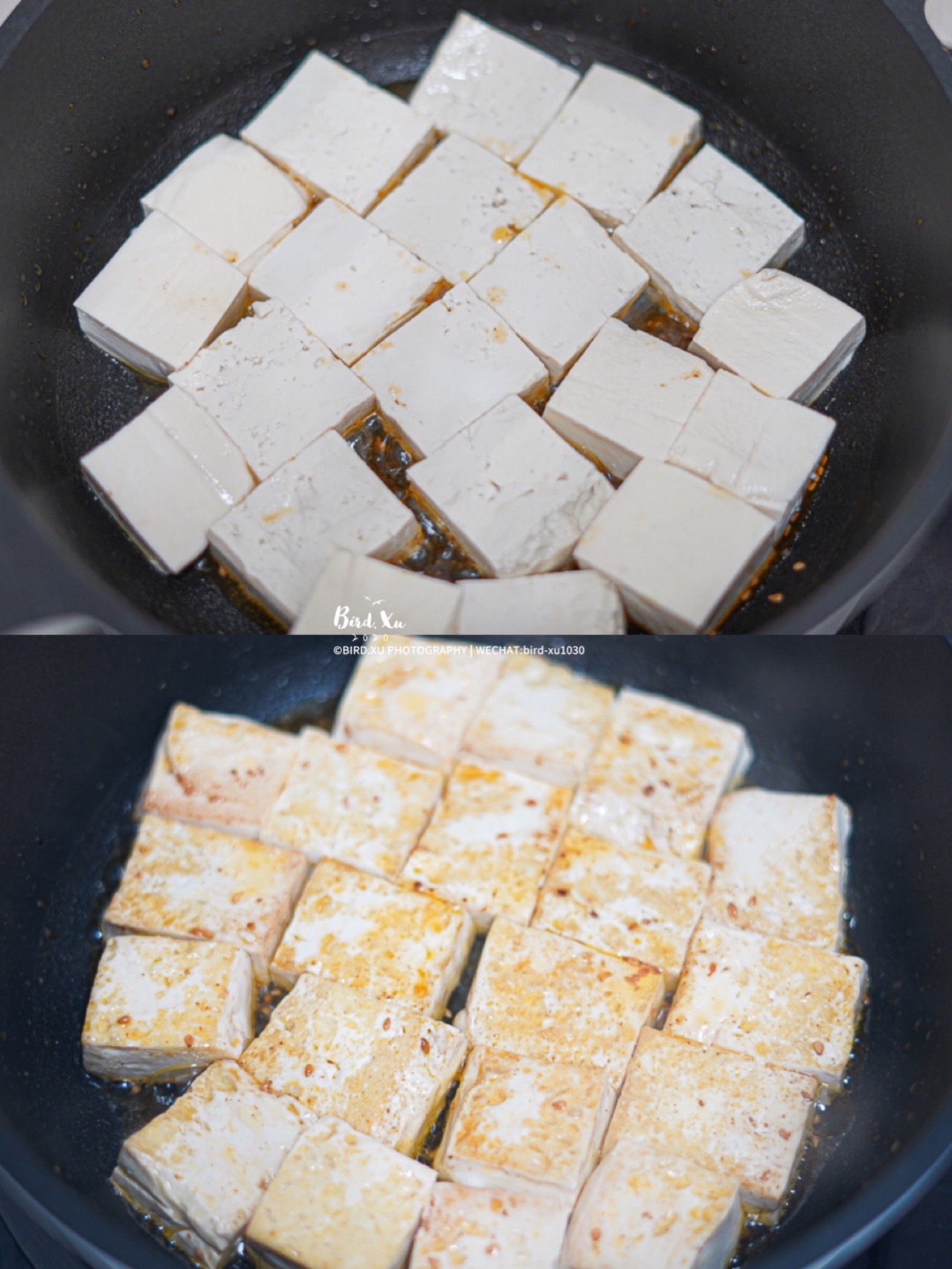 ㊙️外脆里嫩❗香滑多汁❗超下饭的香煎豆腐
