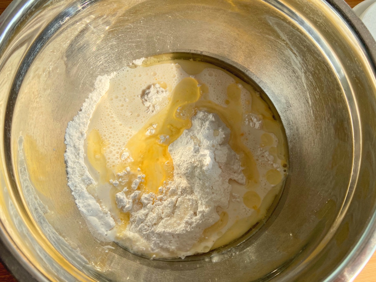 外脆里糯❗️巨好次的烤麻薯饼