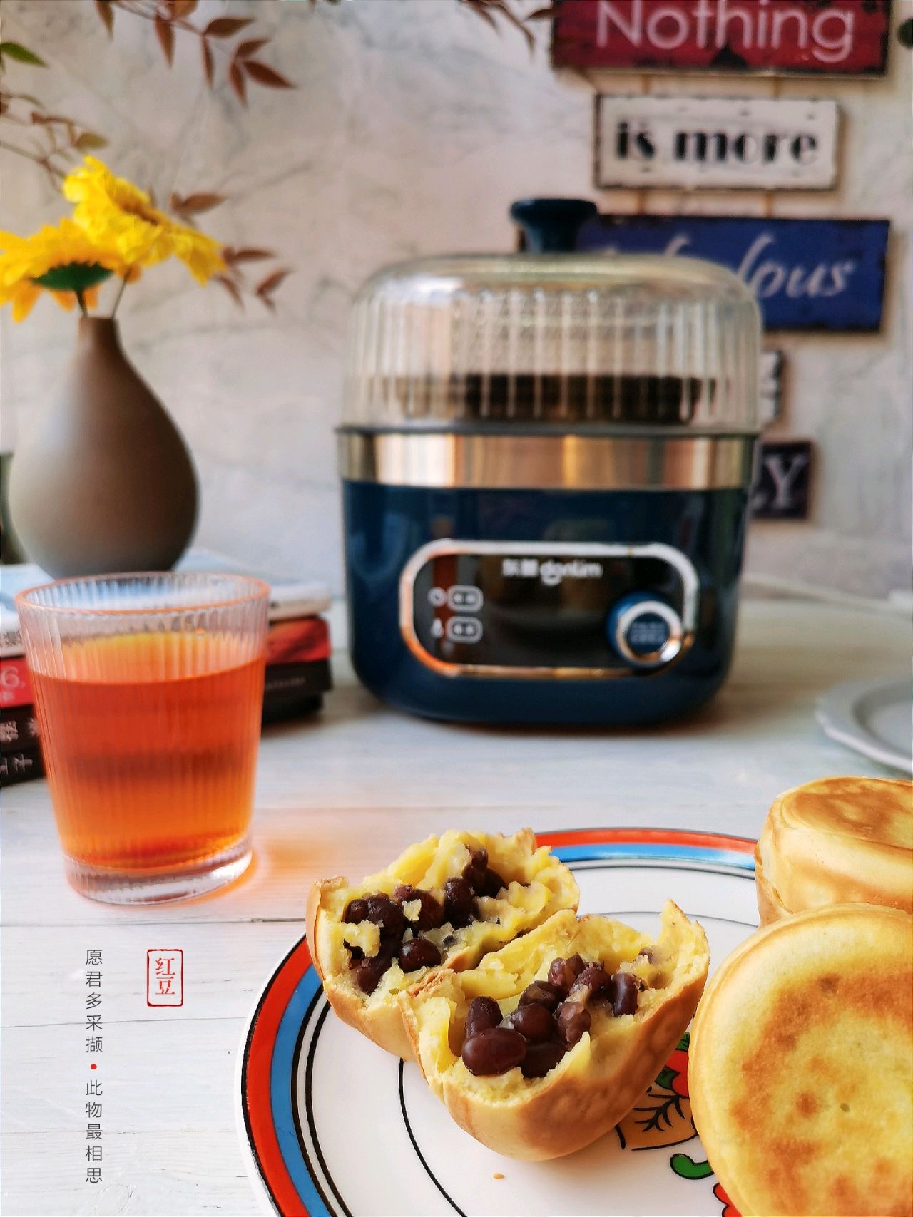 外脆里软超多红豆的红豆车轮饼