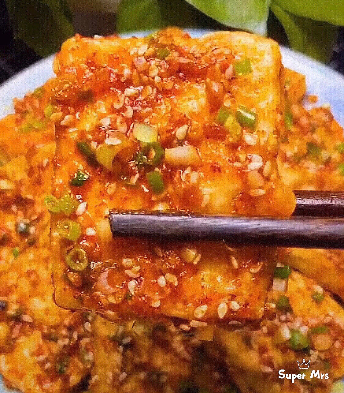 外酥里嫩煎豆腐