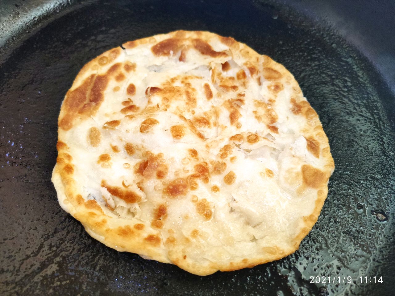 外酥里软手抓饼