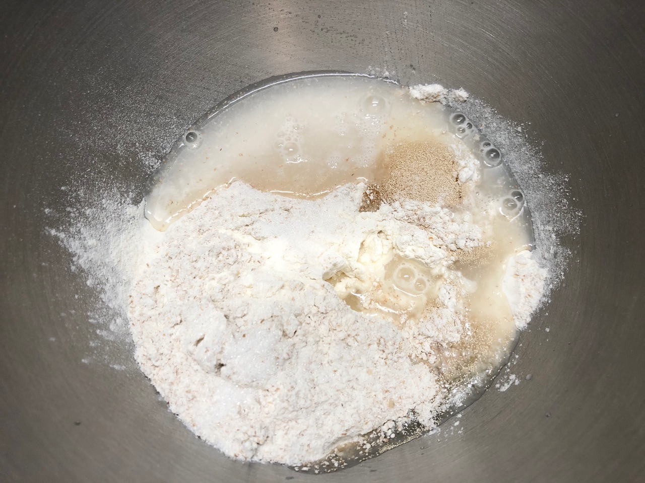 豌豆牛肉餐包