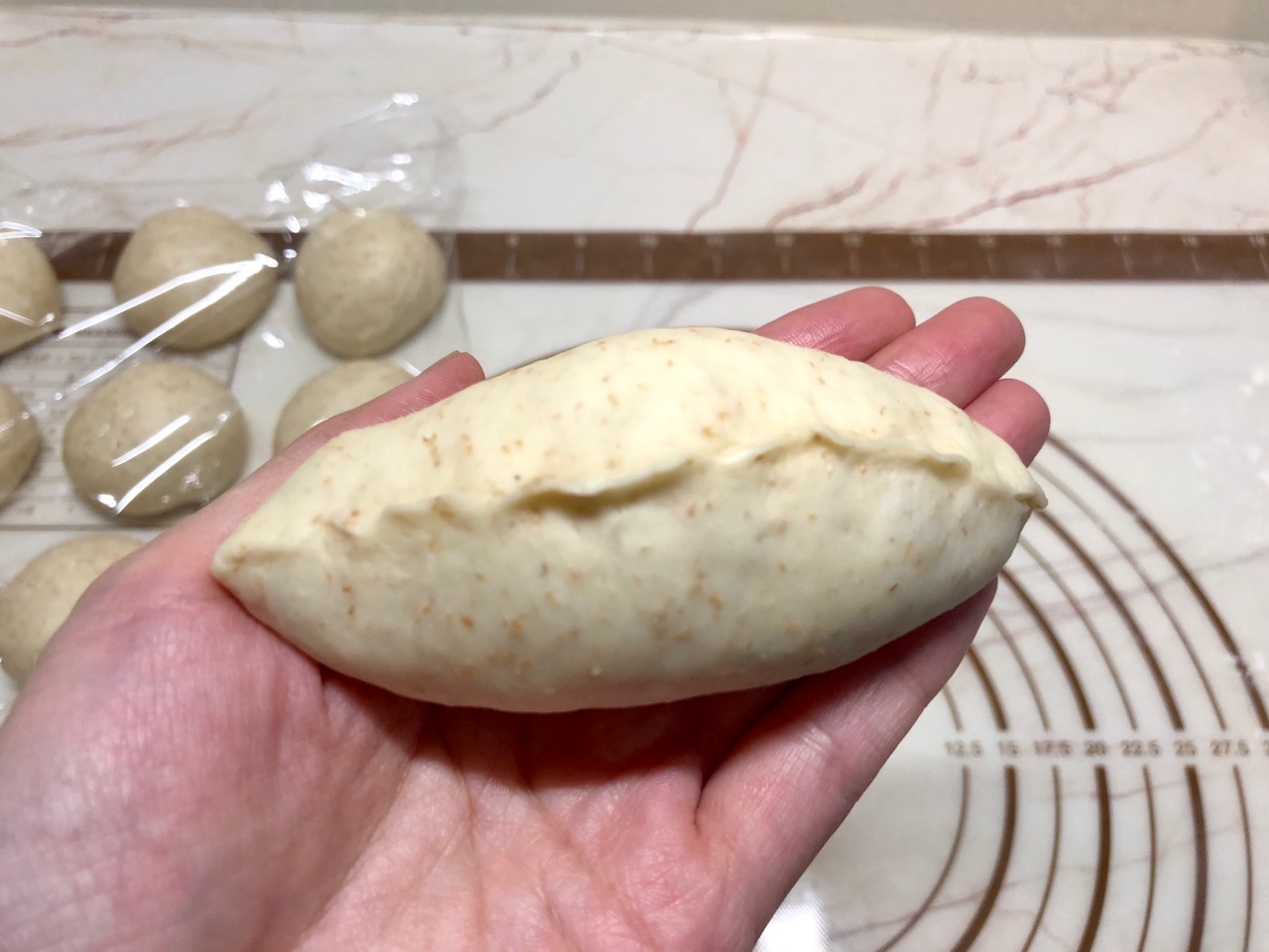 豌豆牛肉餐包