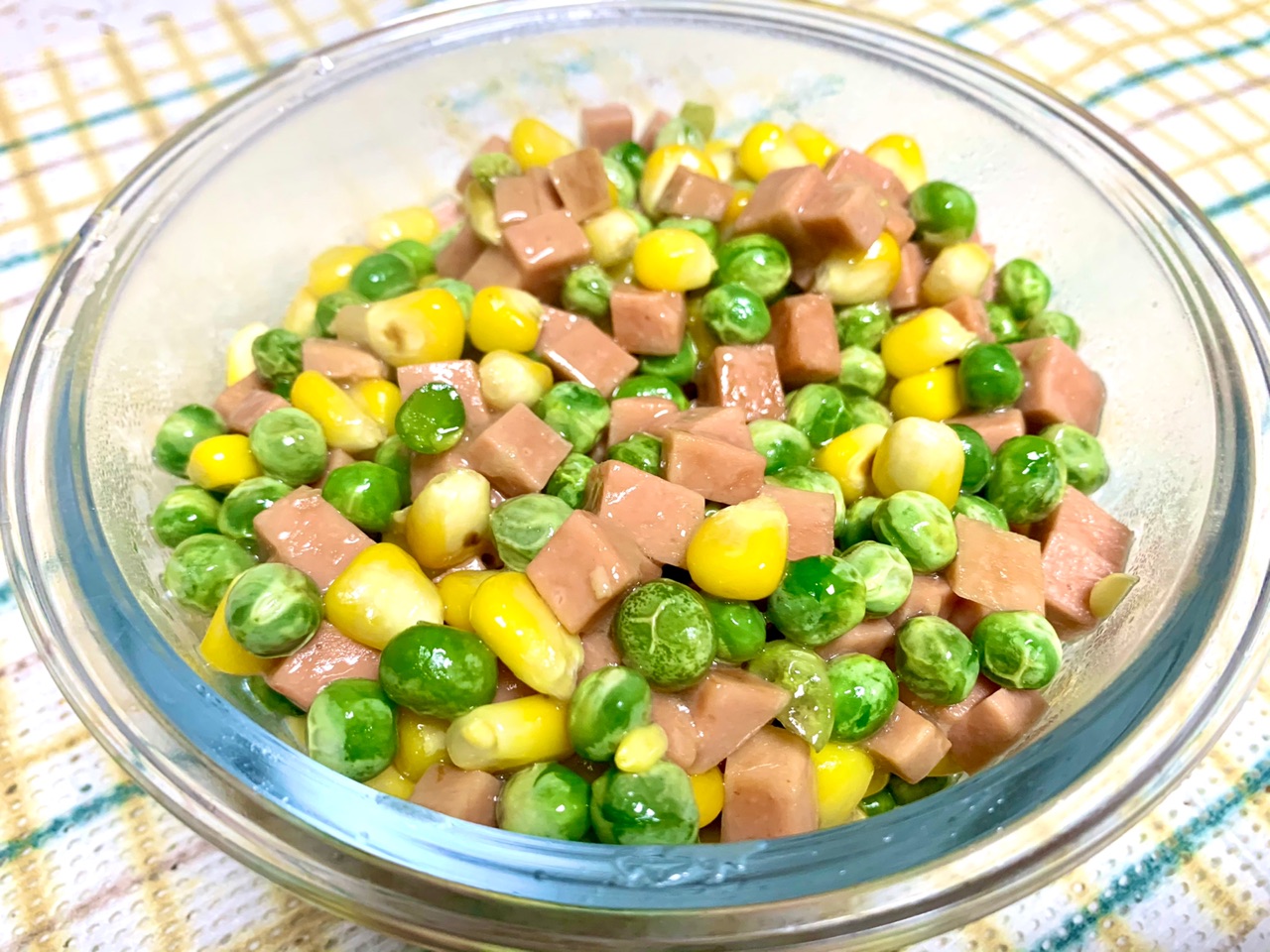 豌豆玉米火腿丁