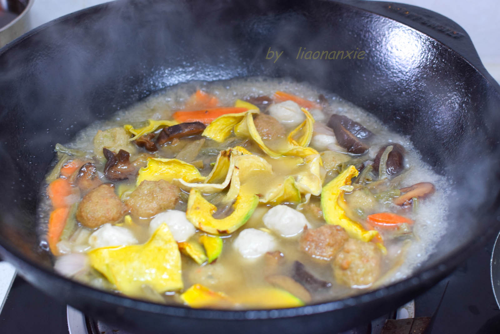 丸子炖干菜