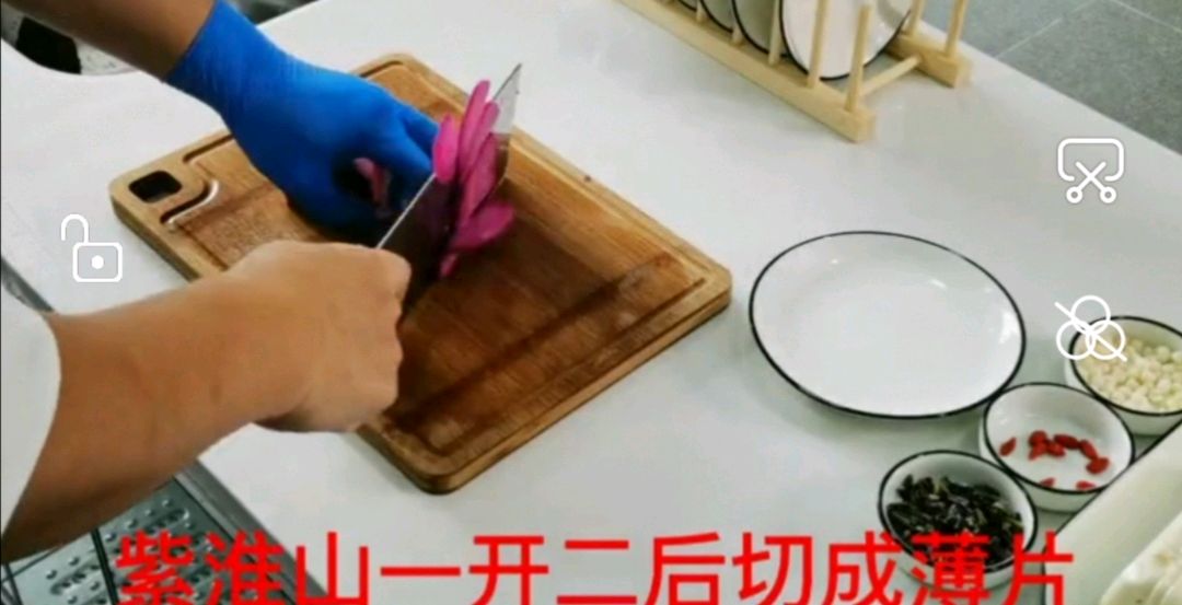 万紫千红白玉豆腐