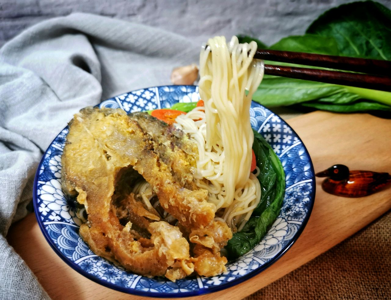忘不了的江南爆鱼面