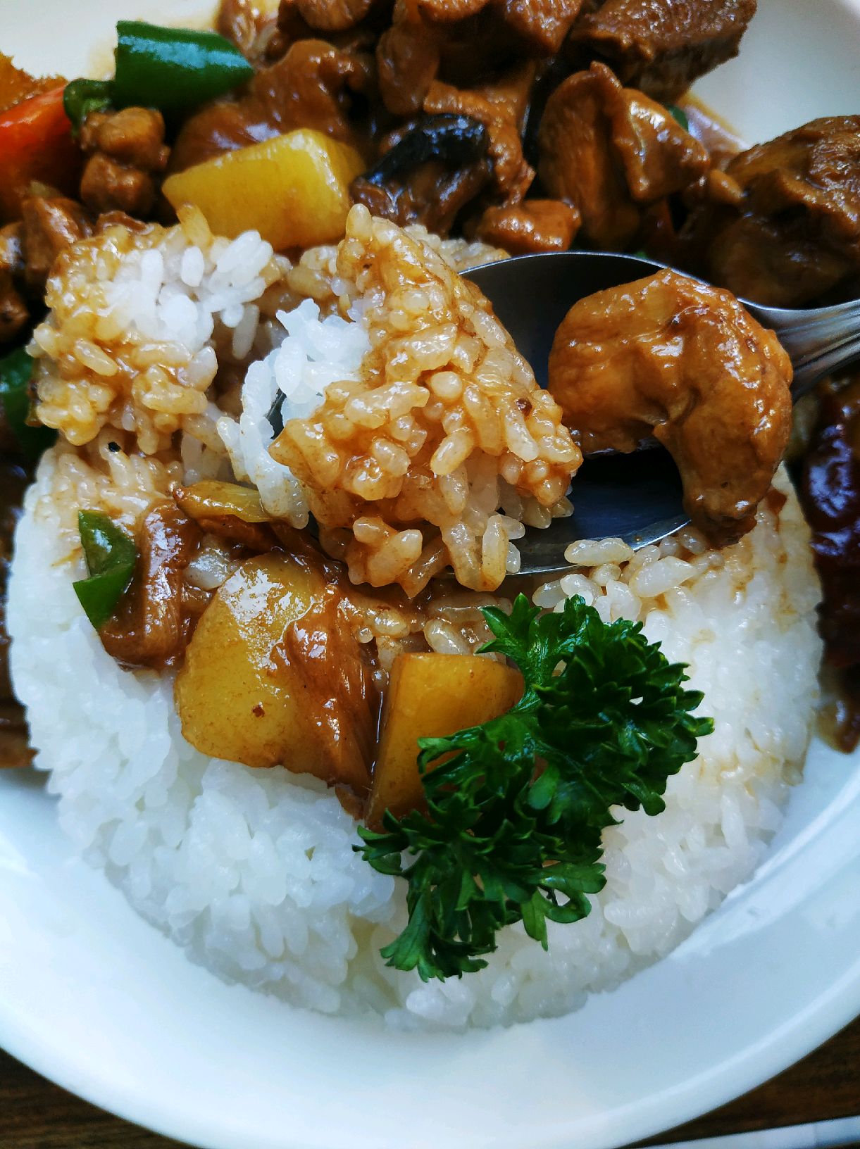 网红黄焖鸡米饭