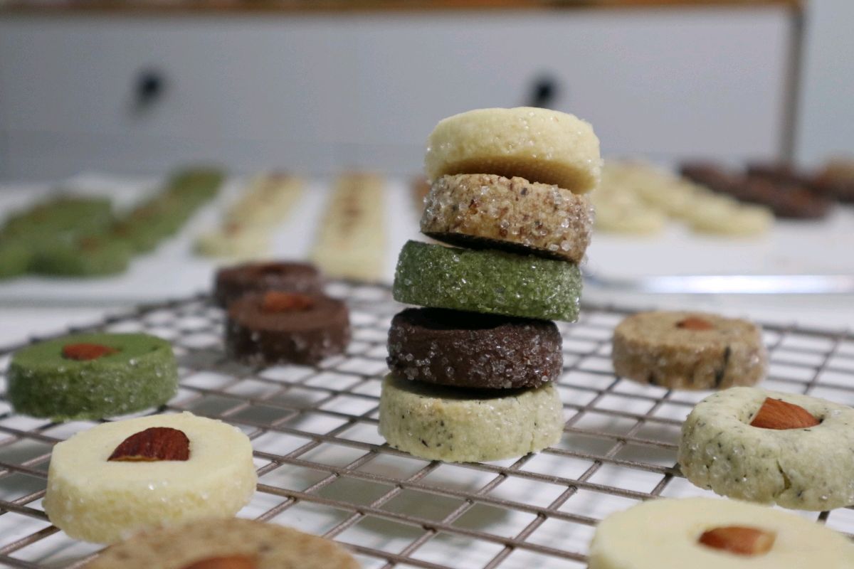 网红莎布蕾曲奇，一下拥有五种口味儿