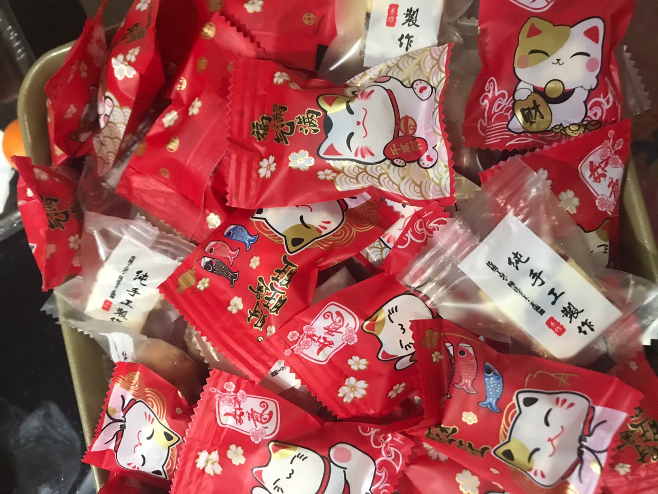 网红食品雪花酥
