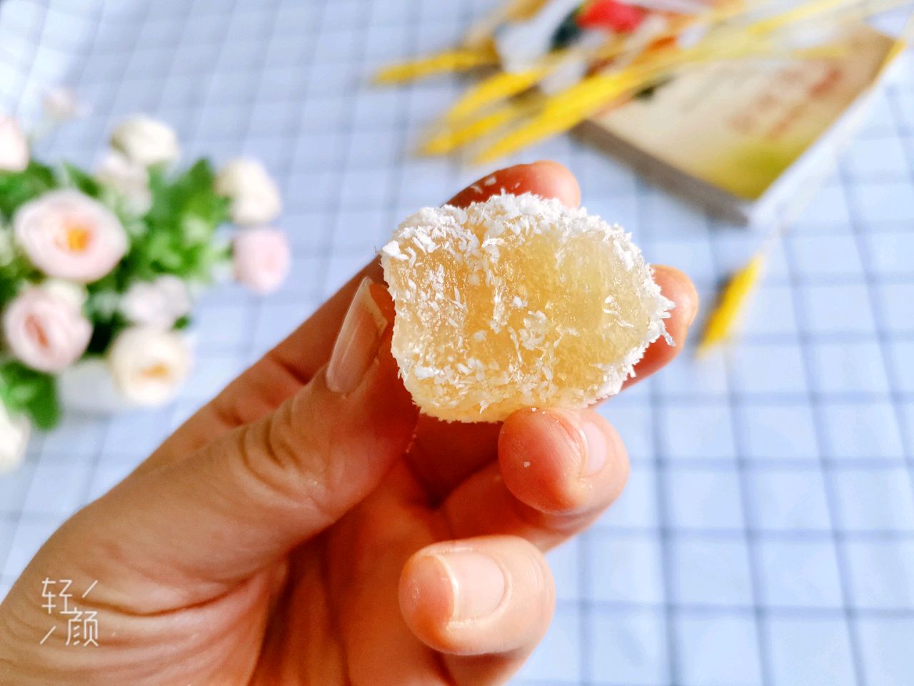 网红柚子软糖椰蓉球