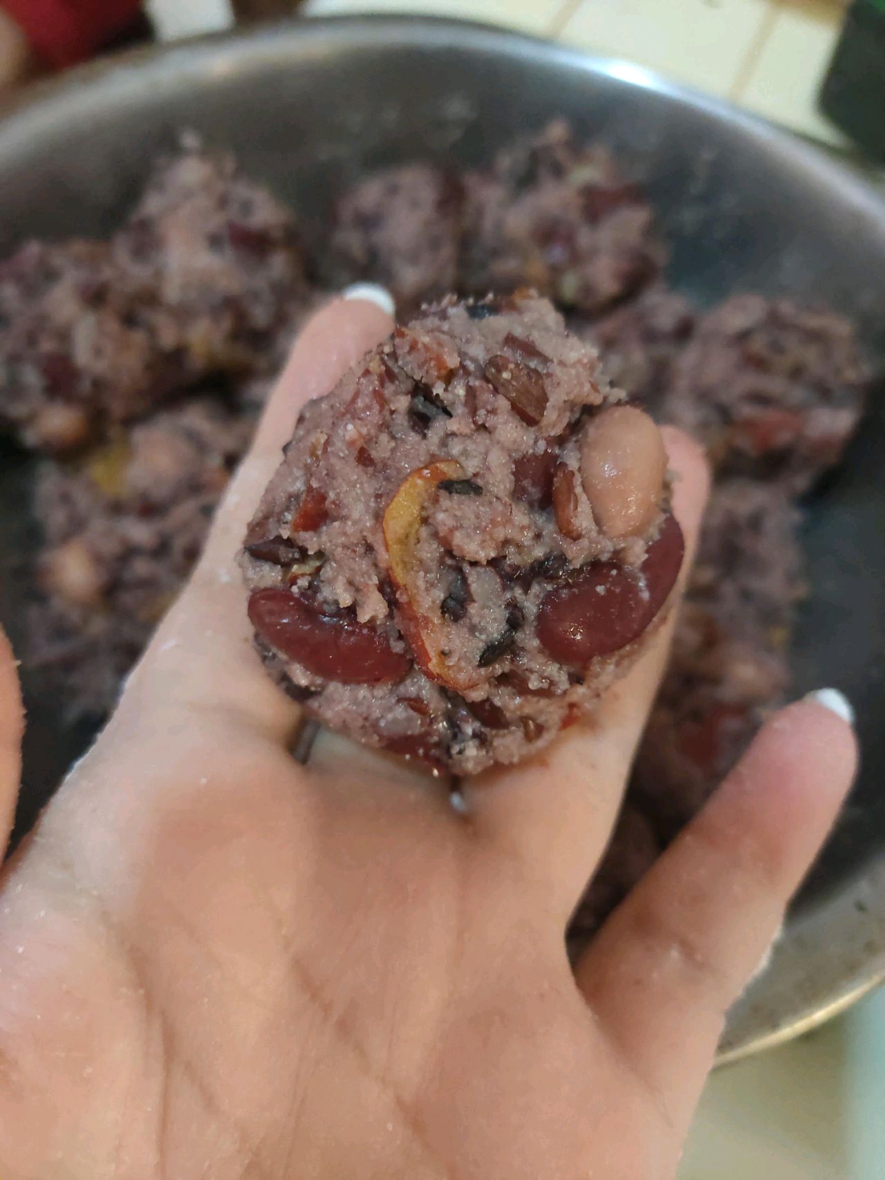 网红粘豆包