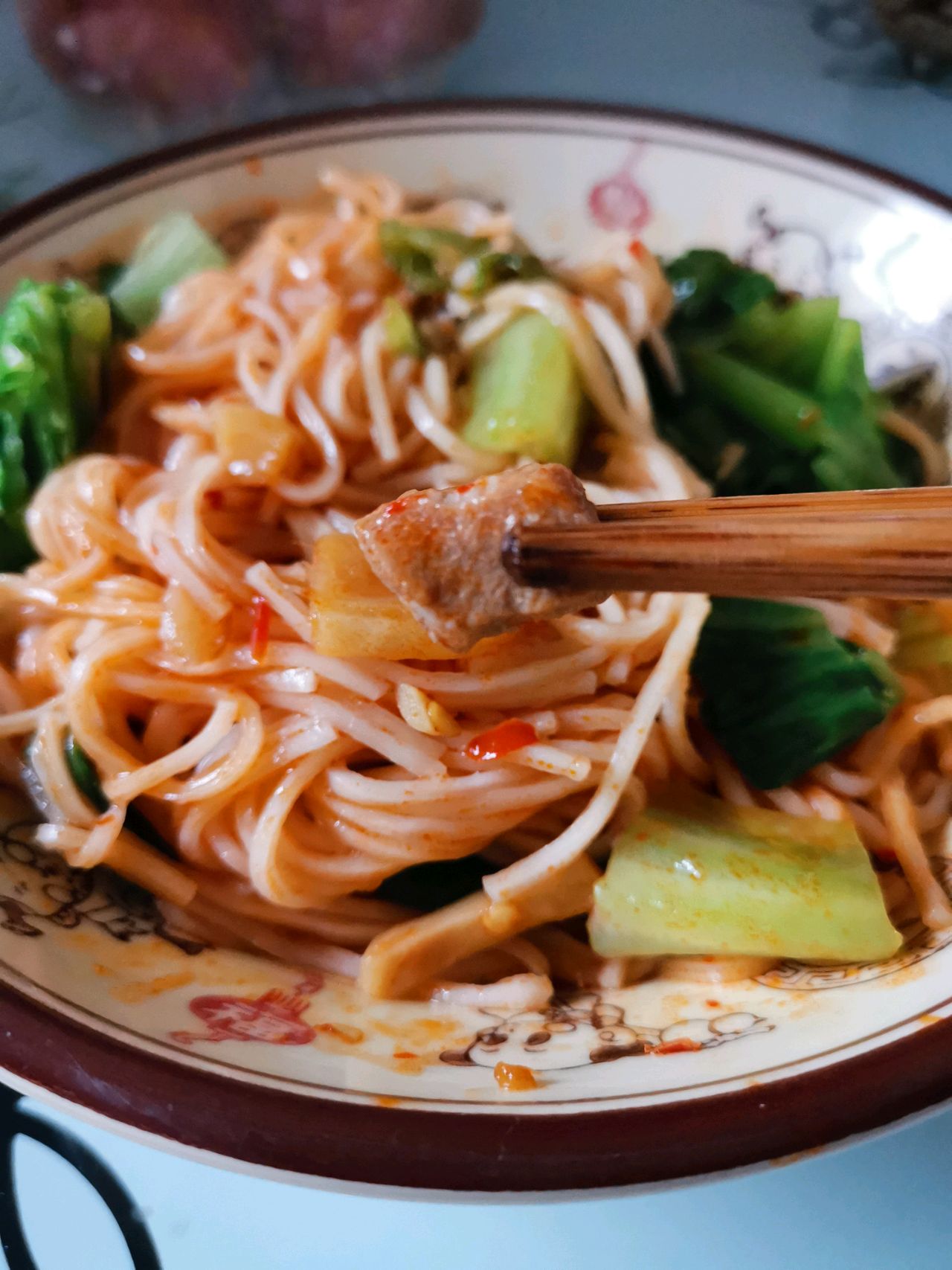 味道超过了外卖成都仔姜鸭拌面
