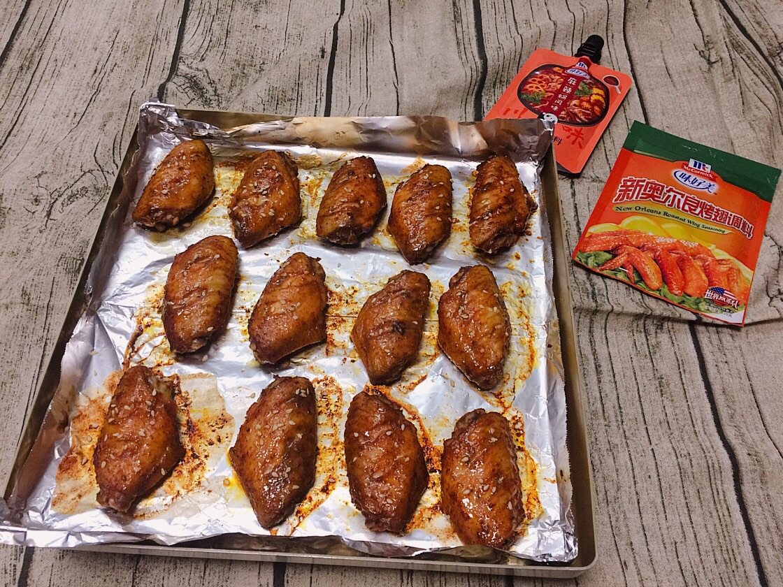 味好美奥尔良麻辣烤鸡翅