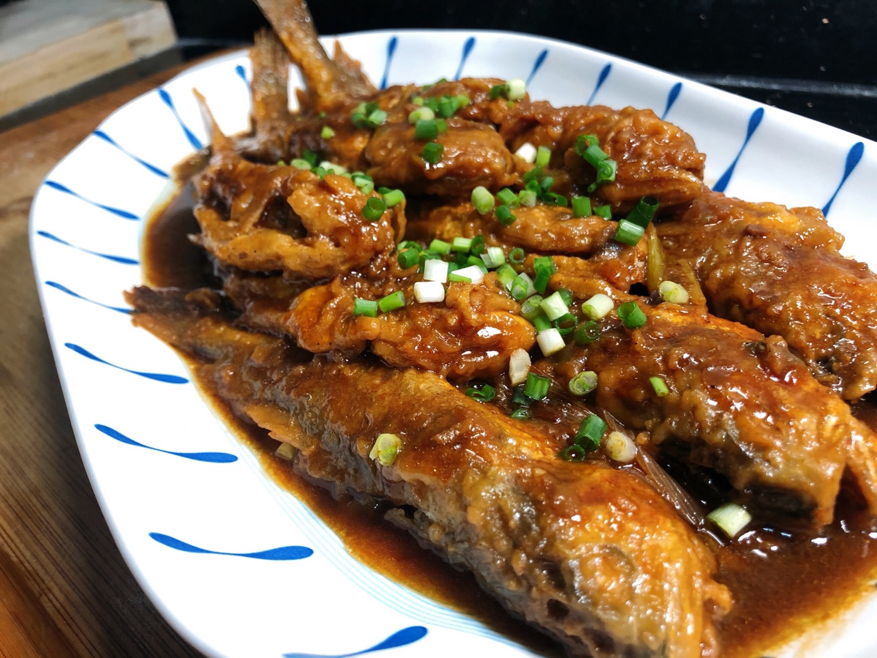 味香酱浓的酱焖小黄花鱼