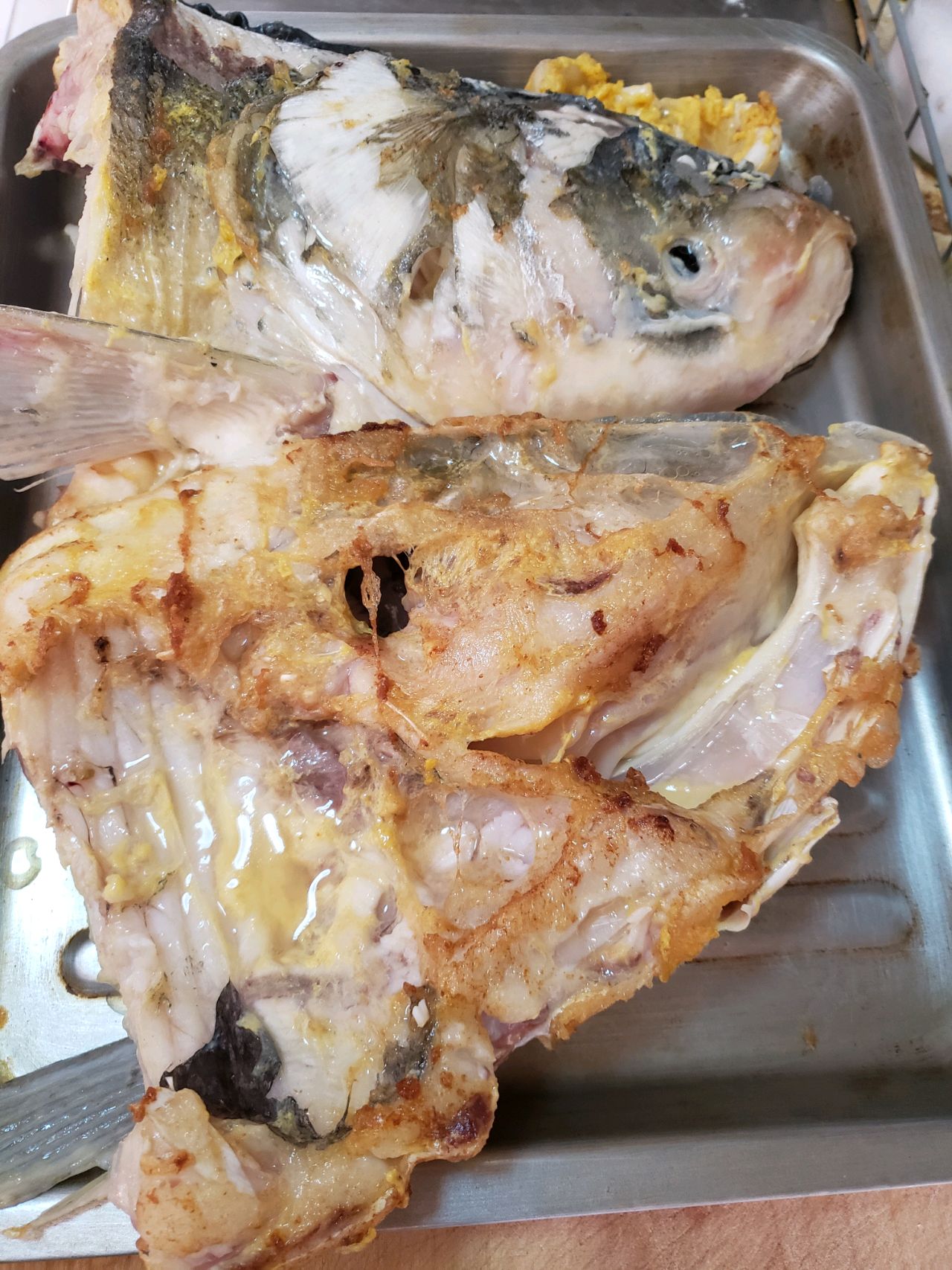 我不是标题党（查干湖鱼头泡饼）