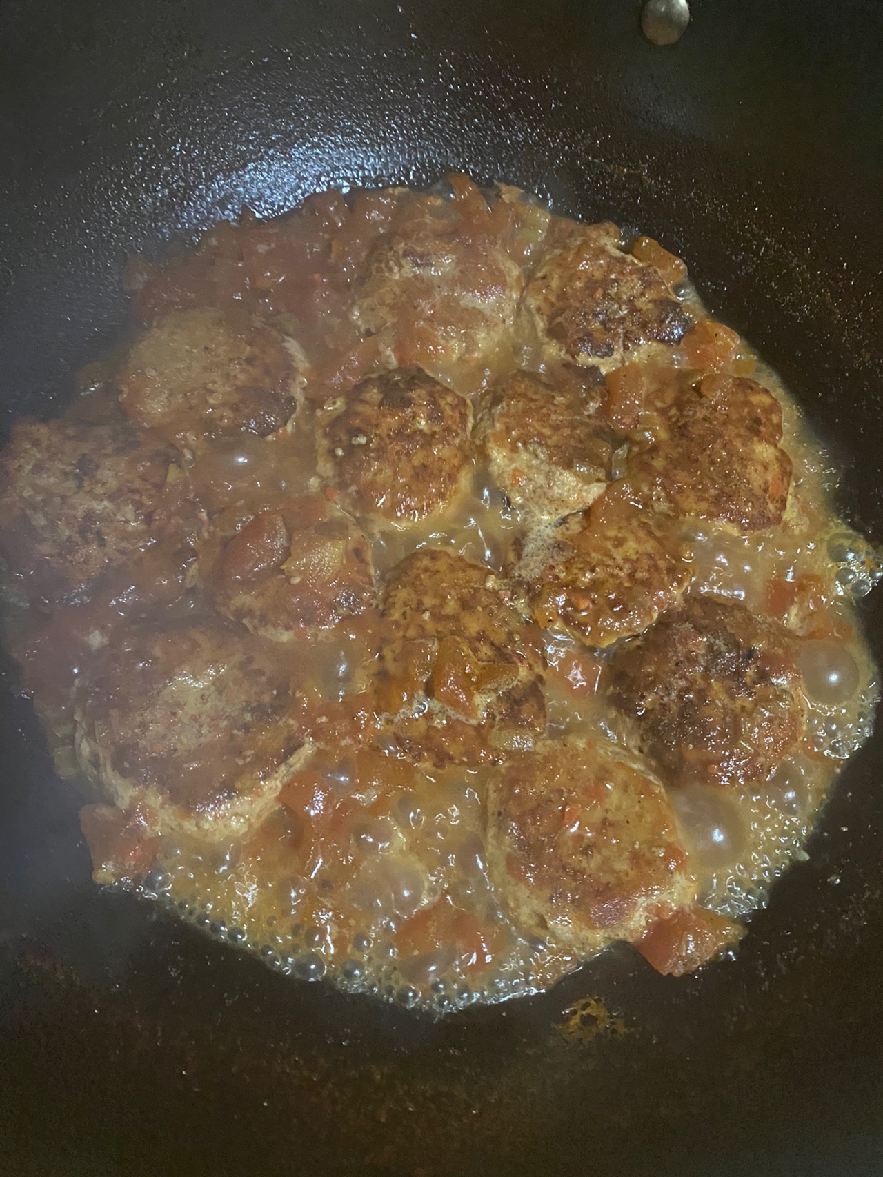 我的减脂期食谱—茄汁豆腐饼