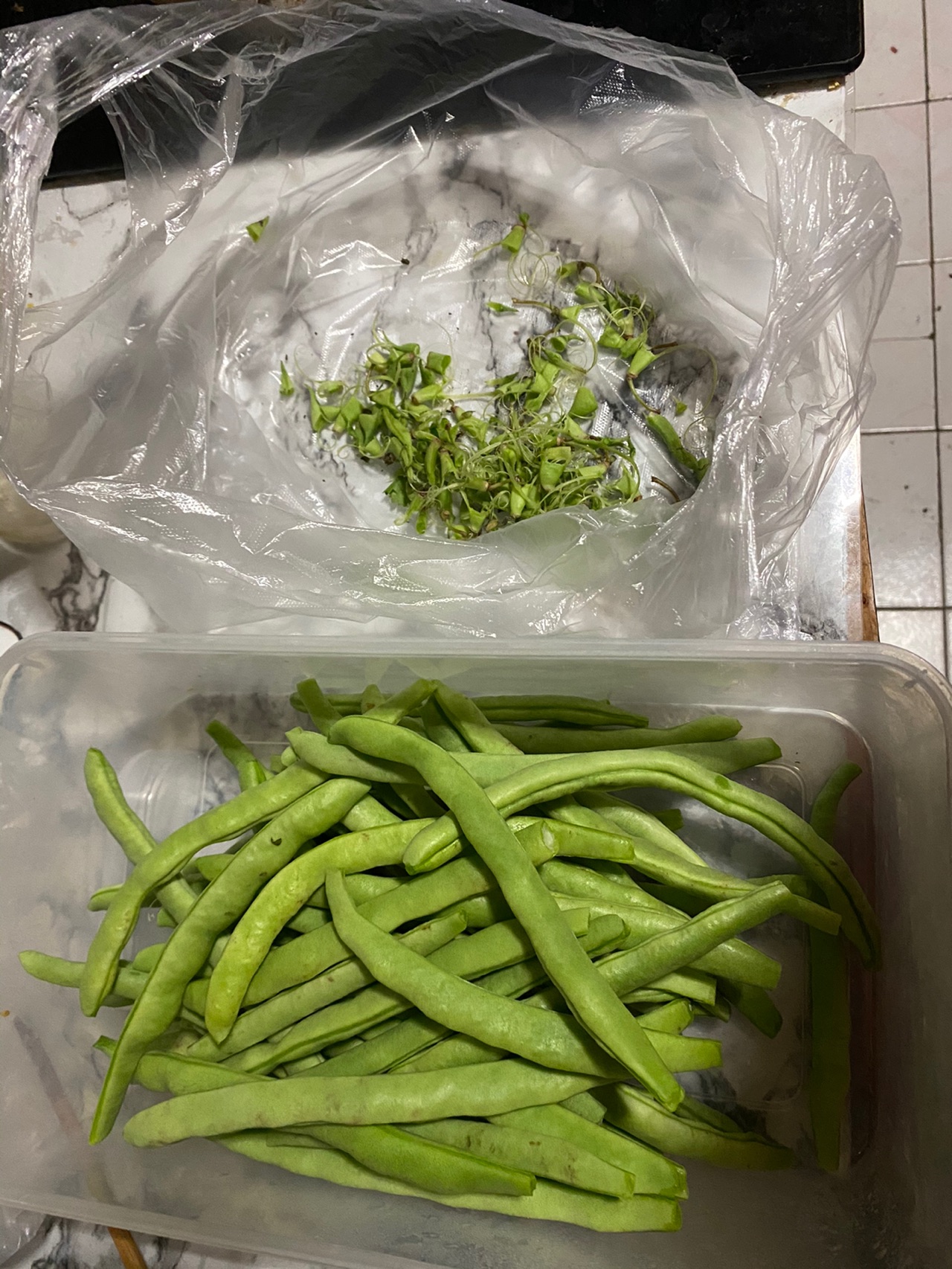 我的减脂期食谱—清炒豆角