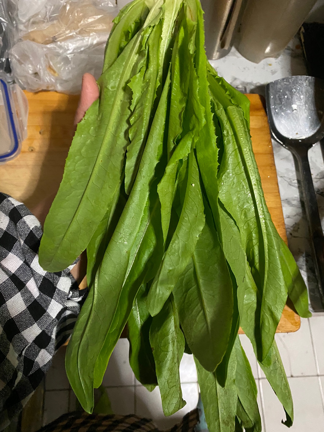 我的减脂期食谱—蒜蓉油麦菜