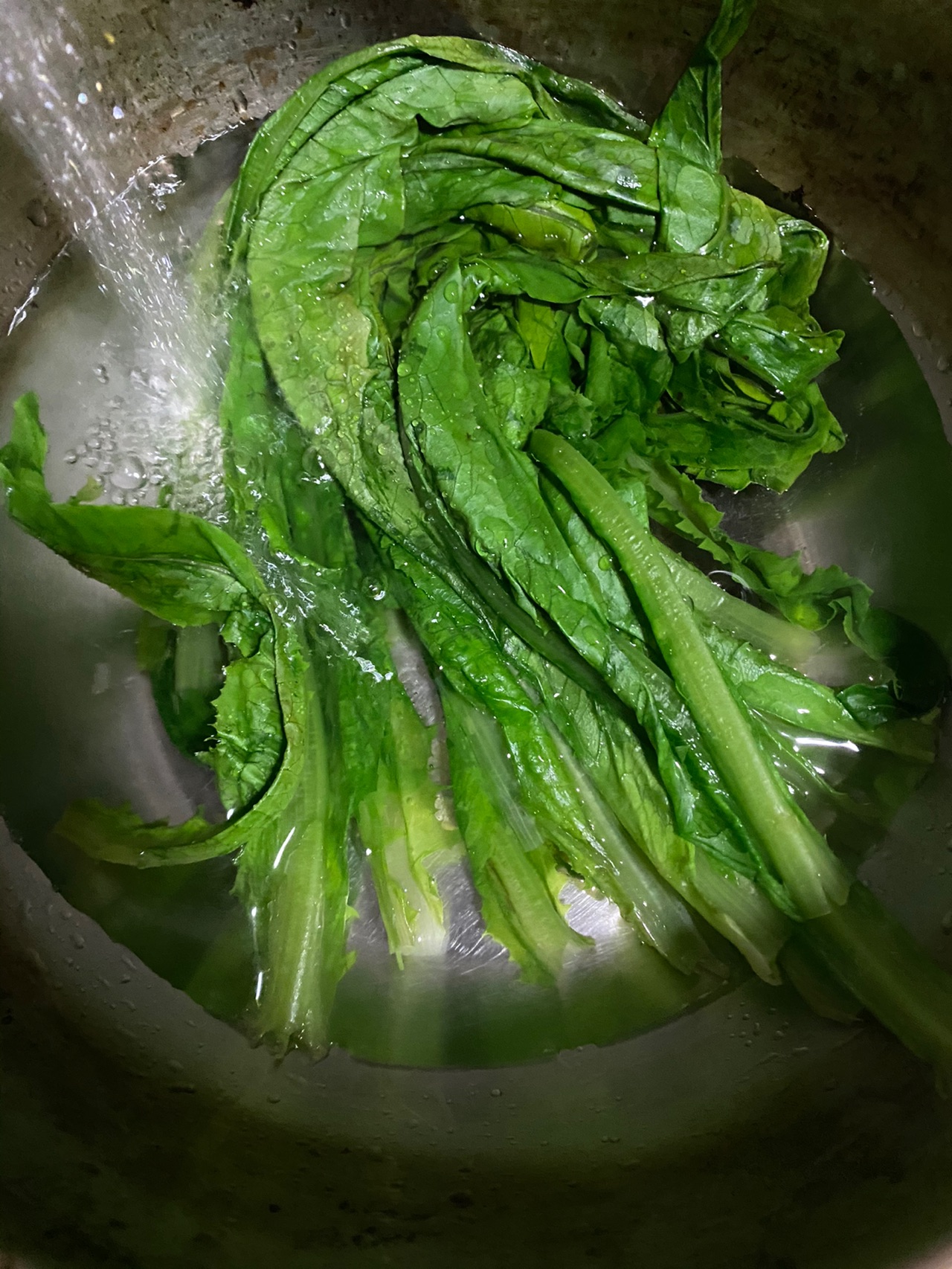我的减脂期食谱—蒜蓉油麦菜