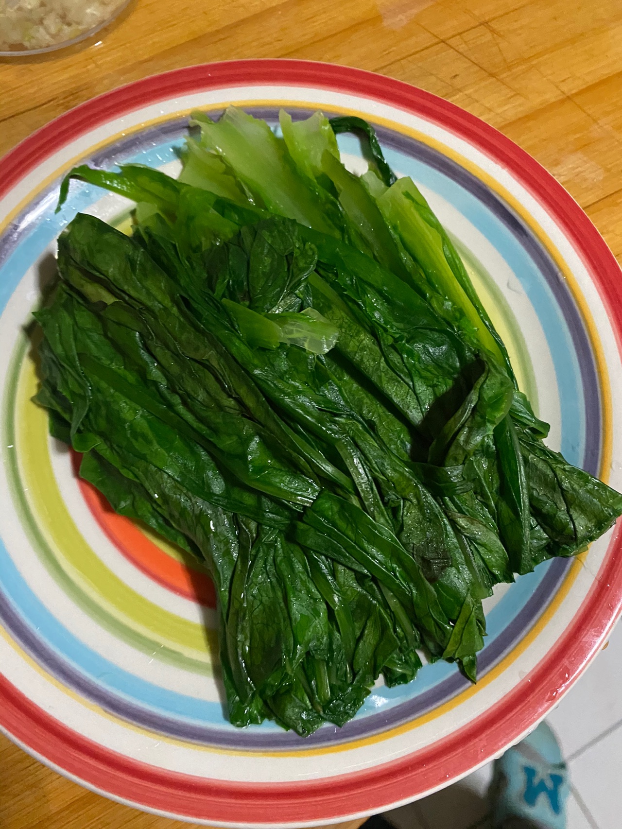 我的减脂期食谱—蒜蓉油麦菜