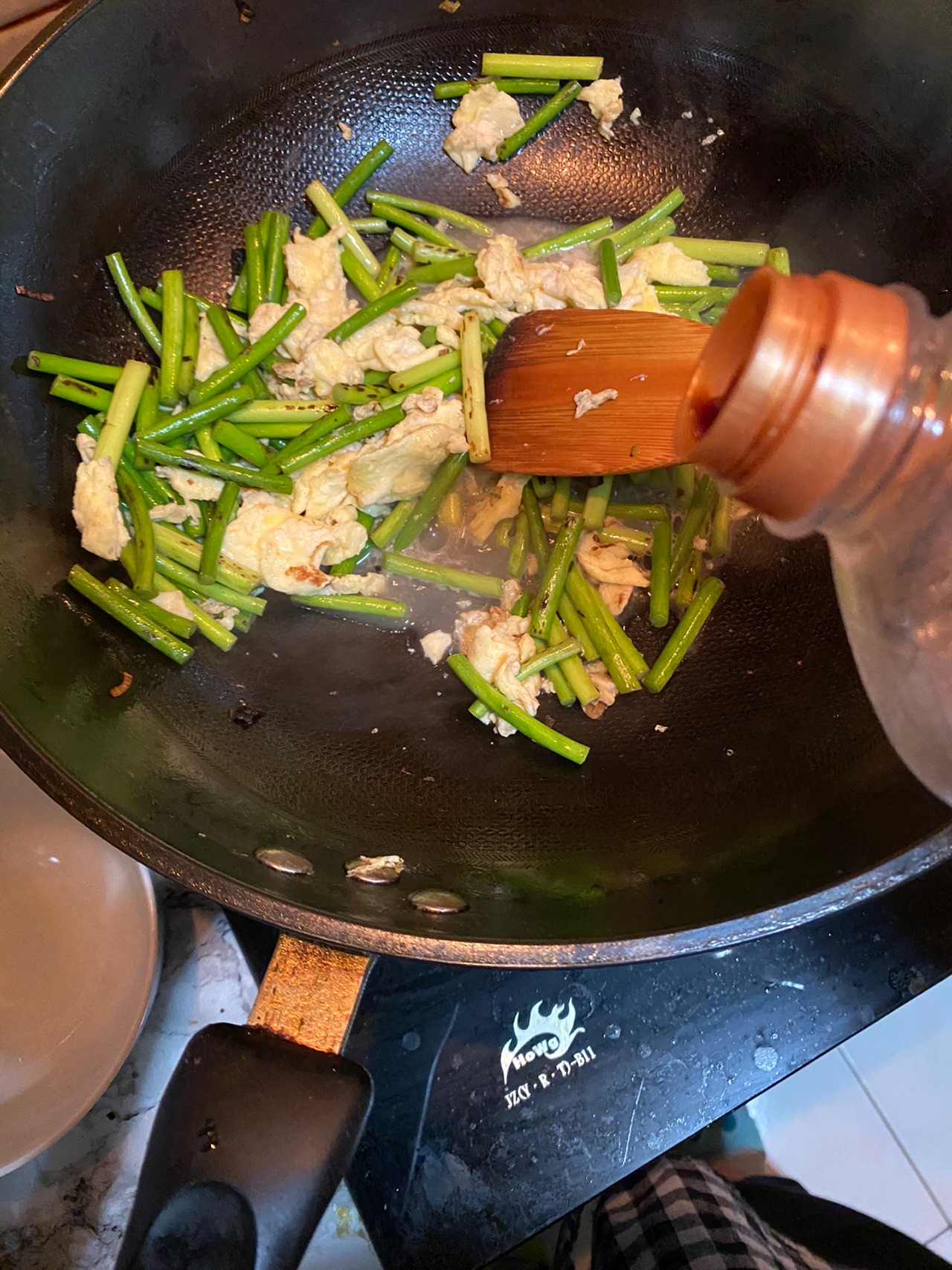 我的减脂期食谱—蒜苔炒鸡蛋