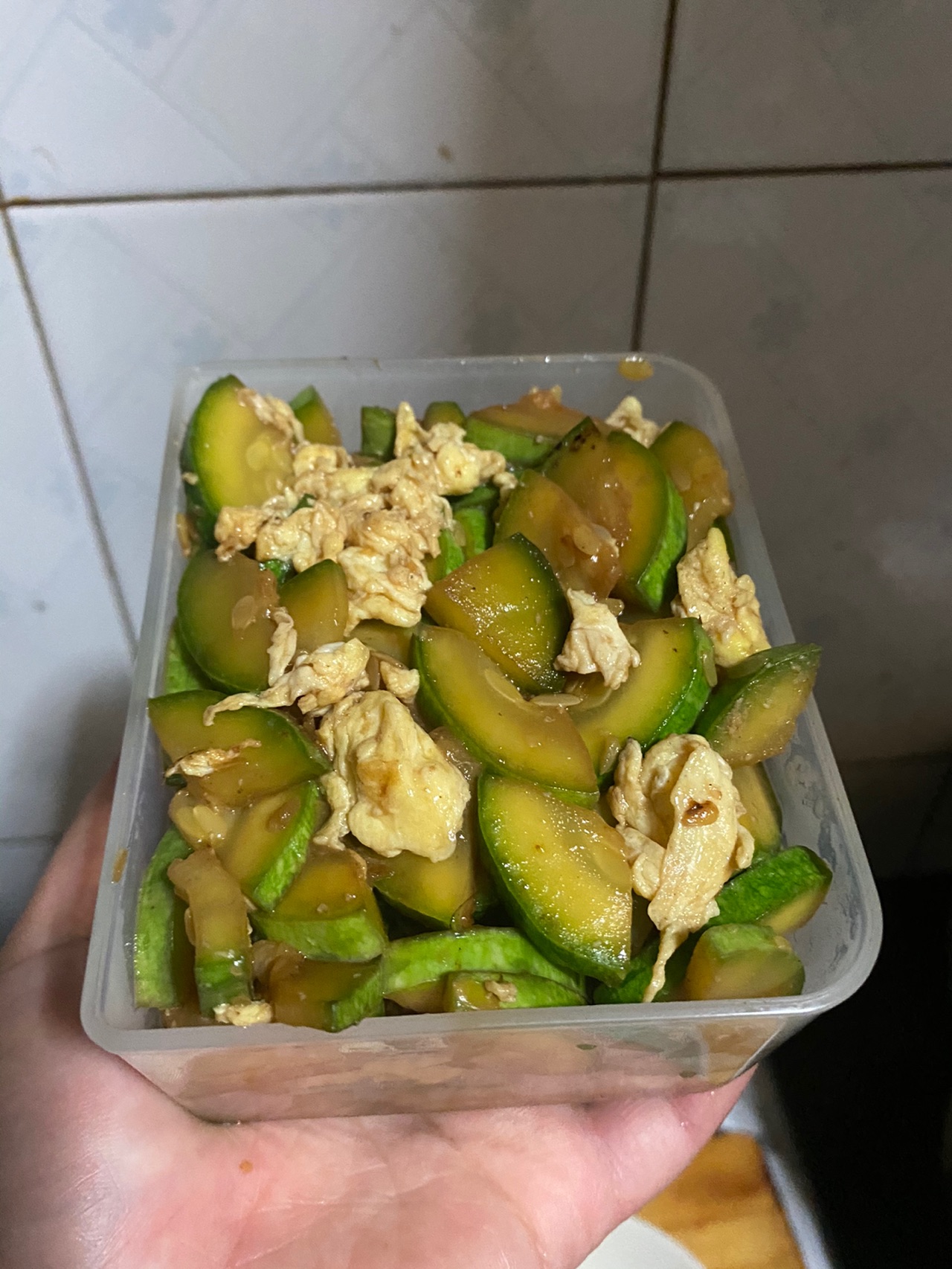 我的减脂期食谱—西葫芦炒鸡蛋