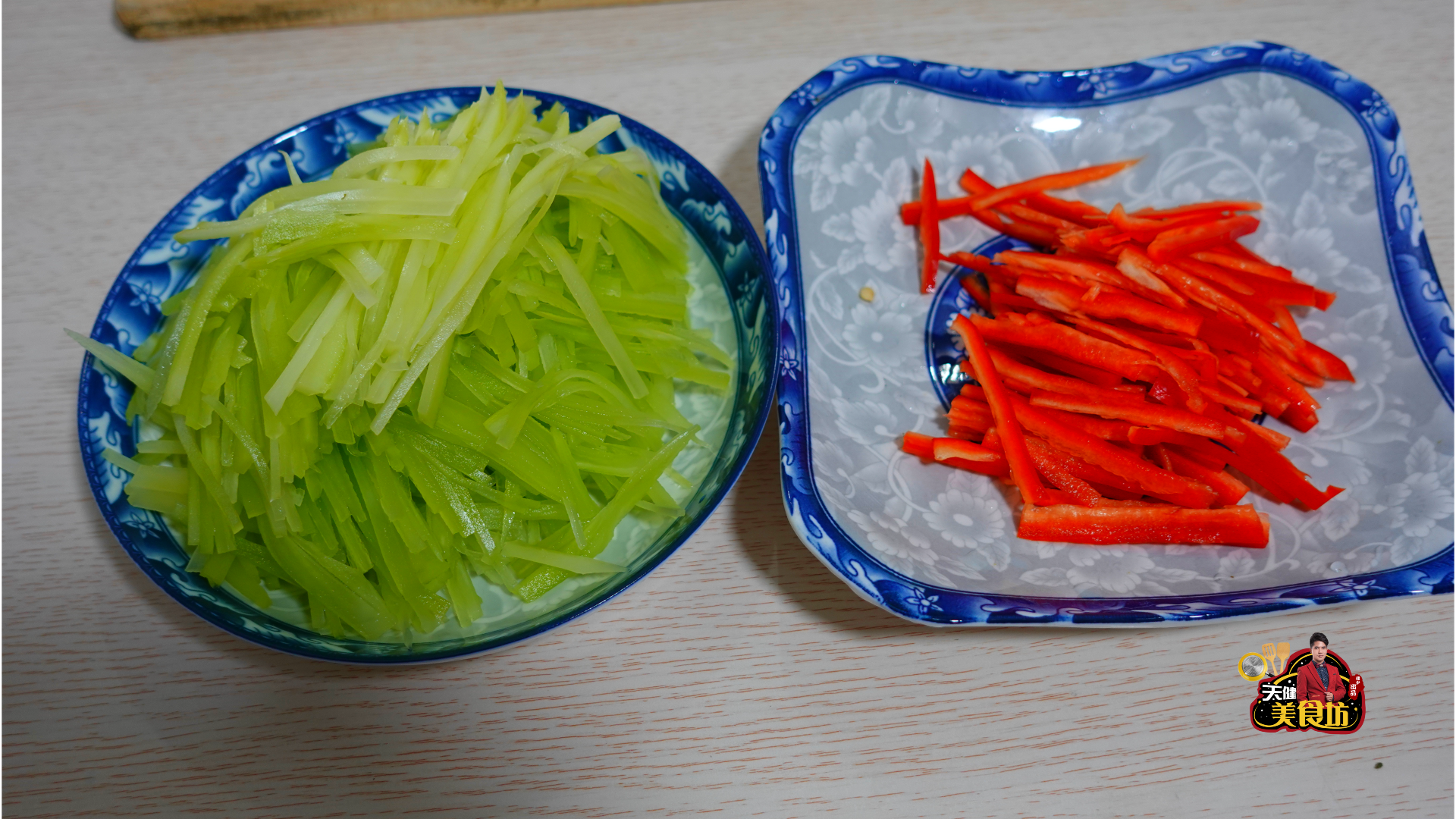 莴笋炒鸡蛋