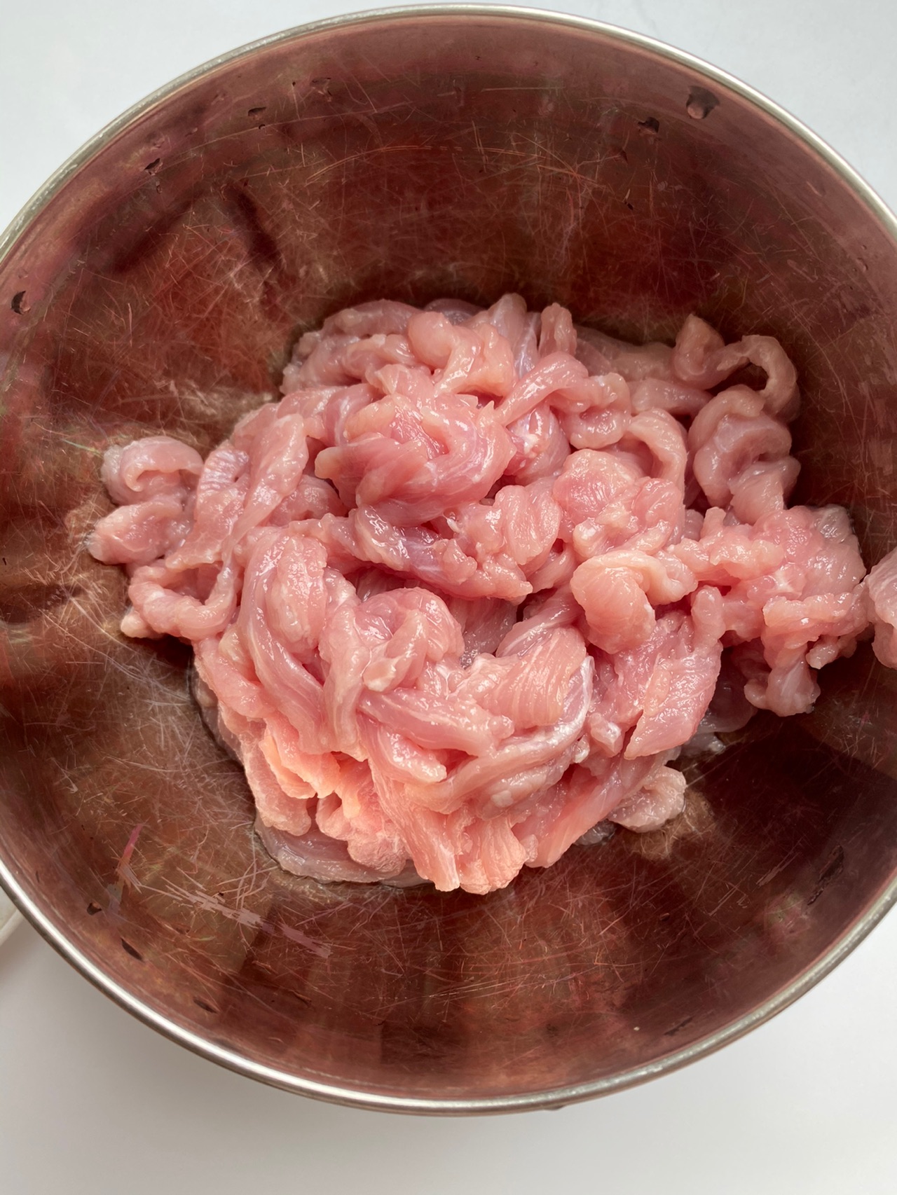 莴笋炒肉丝