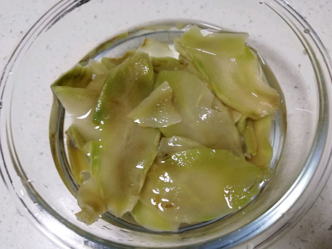莴笋干