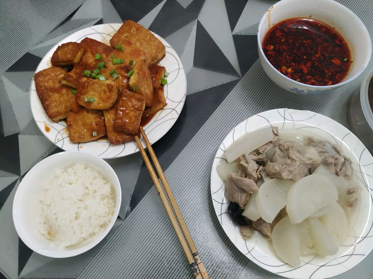 我媳妇都会做的番茄煎豆腐