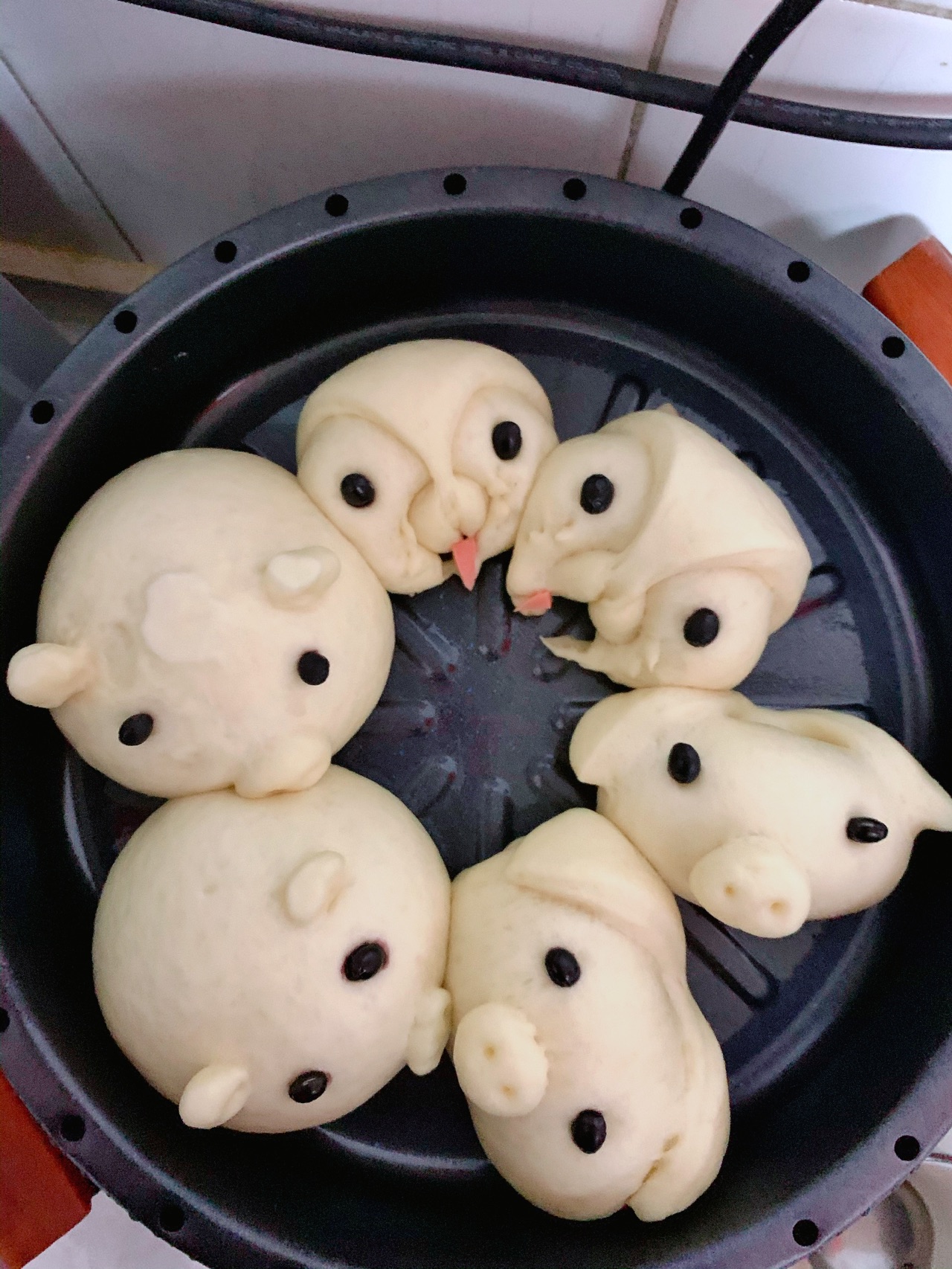 午餐肉夹心馒头