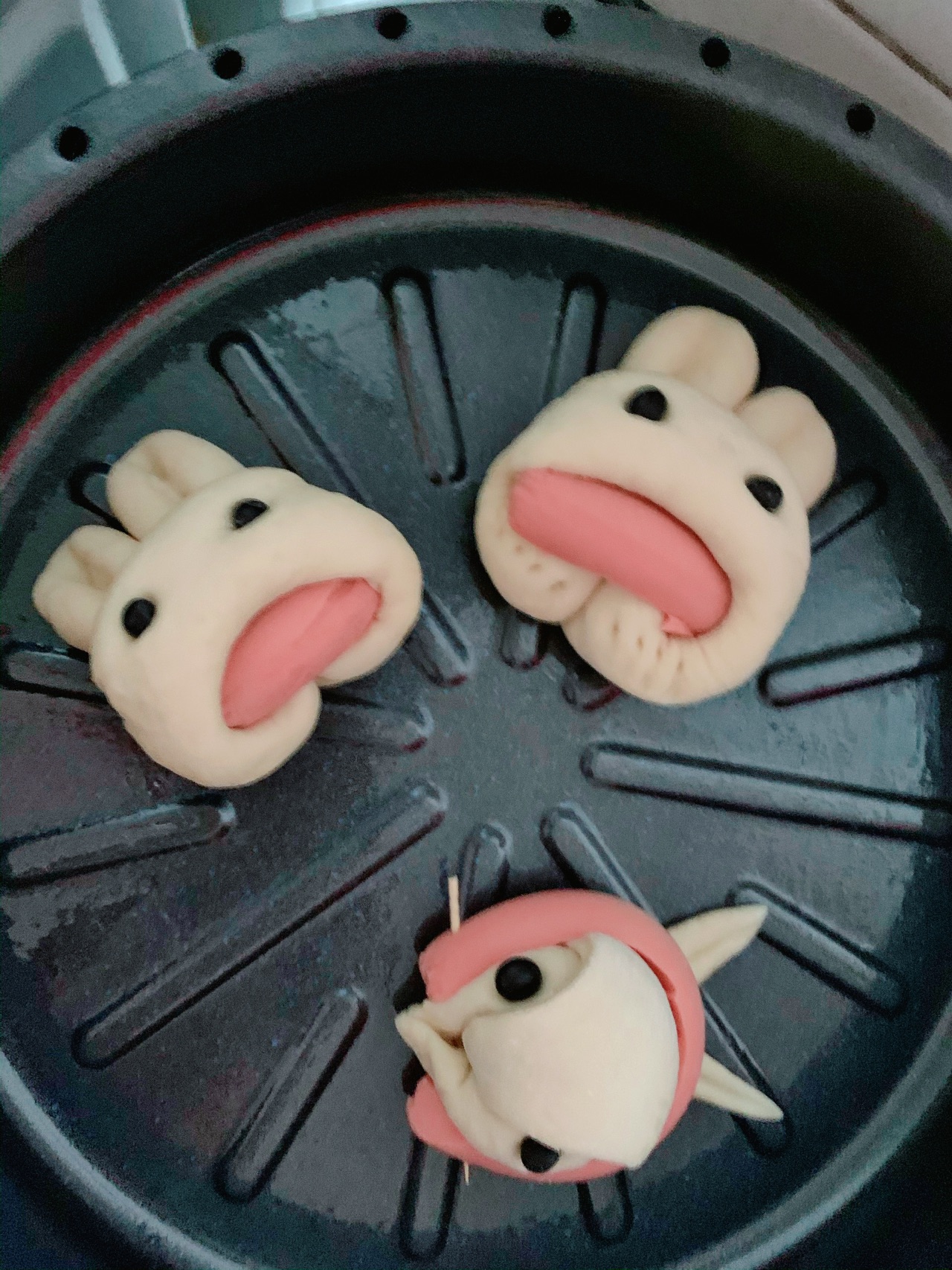 午餐肉夹心馒头