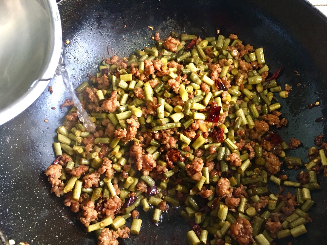 无敌下饭菜—酸豆角炒肉末