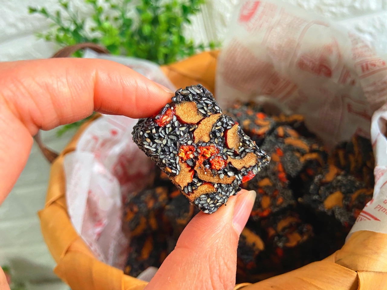 乌发益血的黑芝麻养生糕