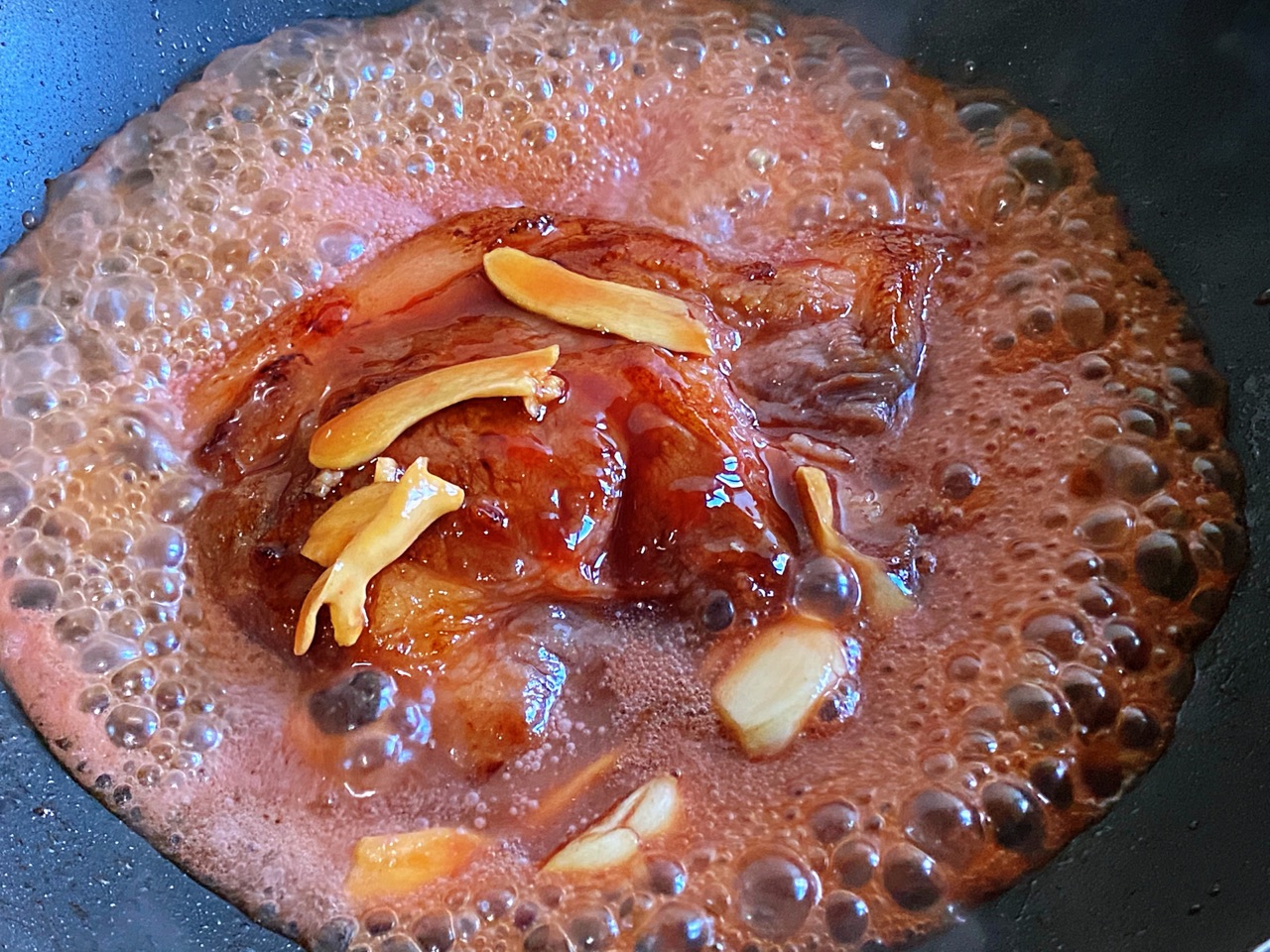 无烤箱版叉烧肉