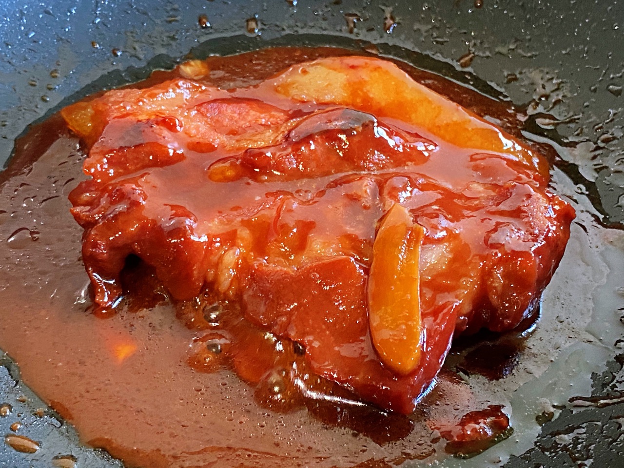 无烤箱版叉烧肉