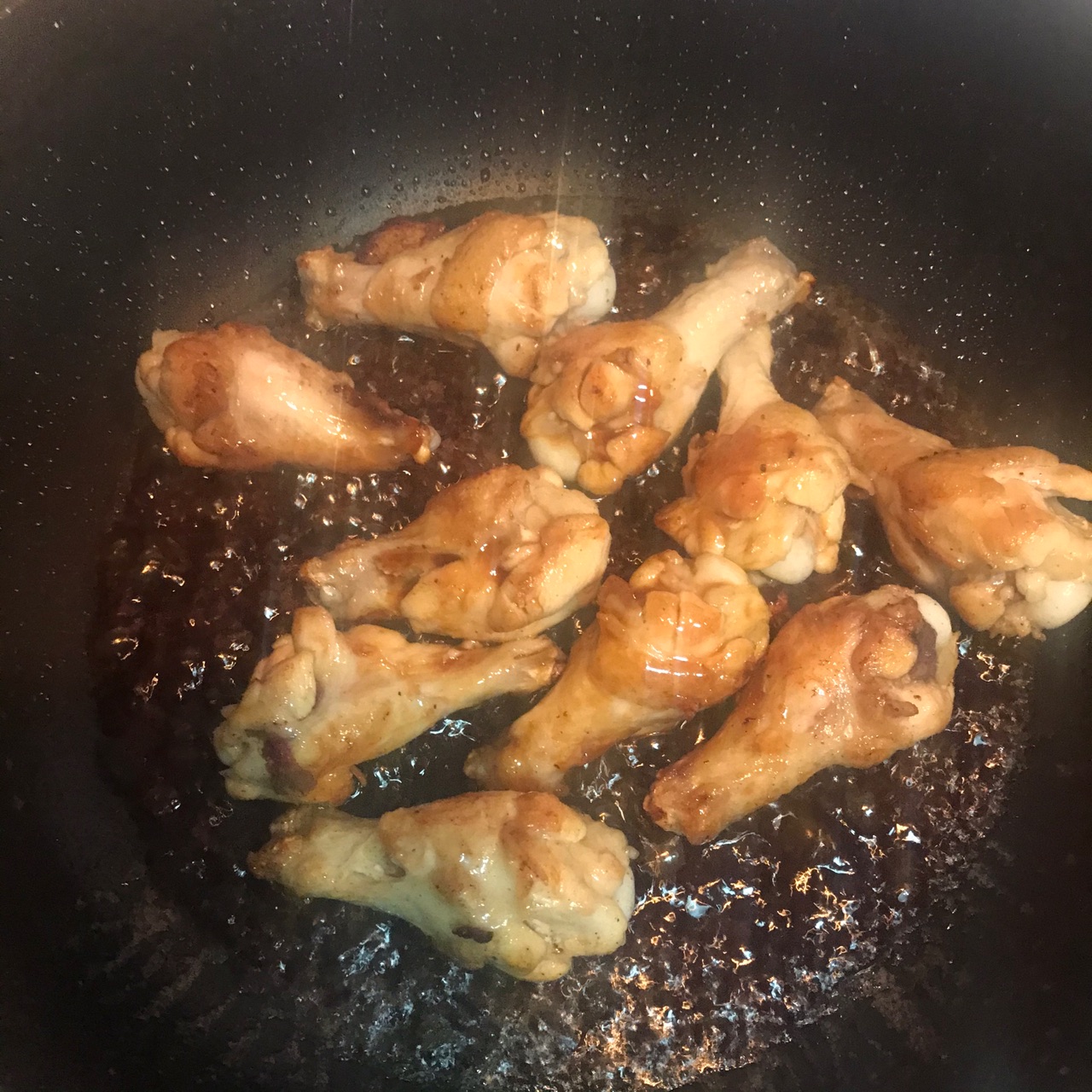 无水干锅鸡腿