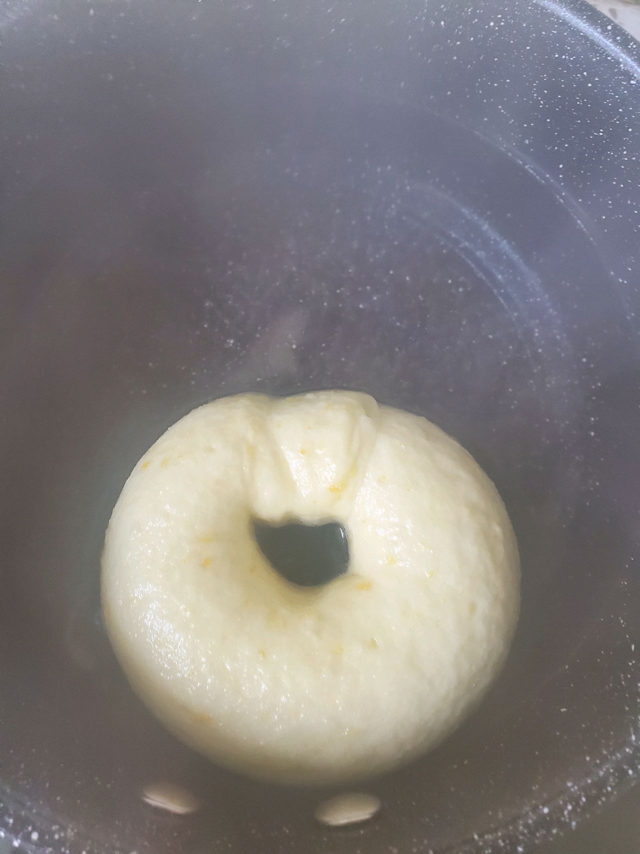 无糖无油酒酿橙皮贝果