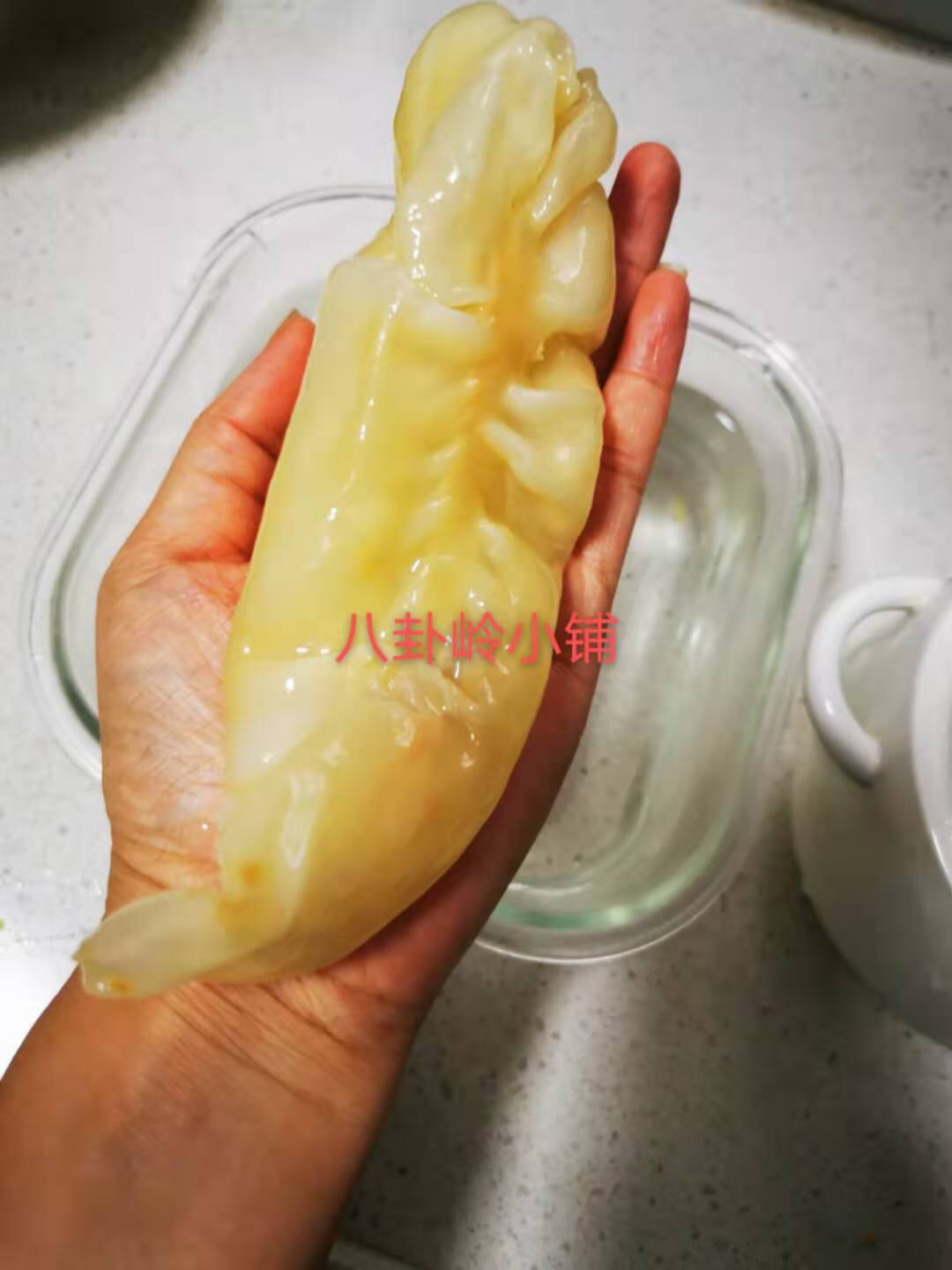 无腥味：牛奶炖鱼胶