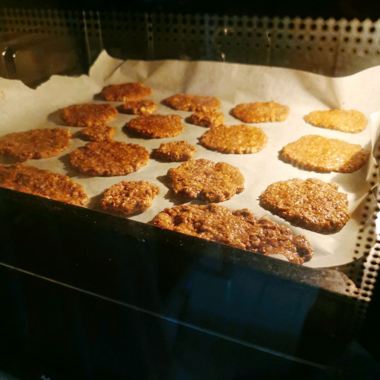 【无油低卡】可可燕麦饼干～看剧零食嘎嘣脆