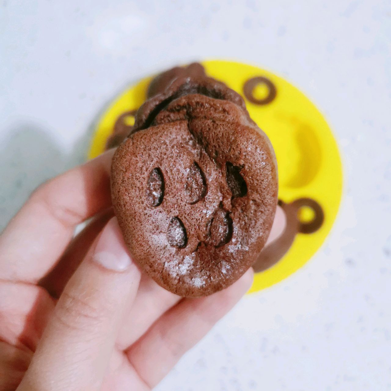 【无油低糖】可可烤年糕～糯叽叽星人的爱