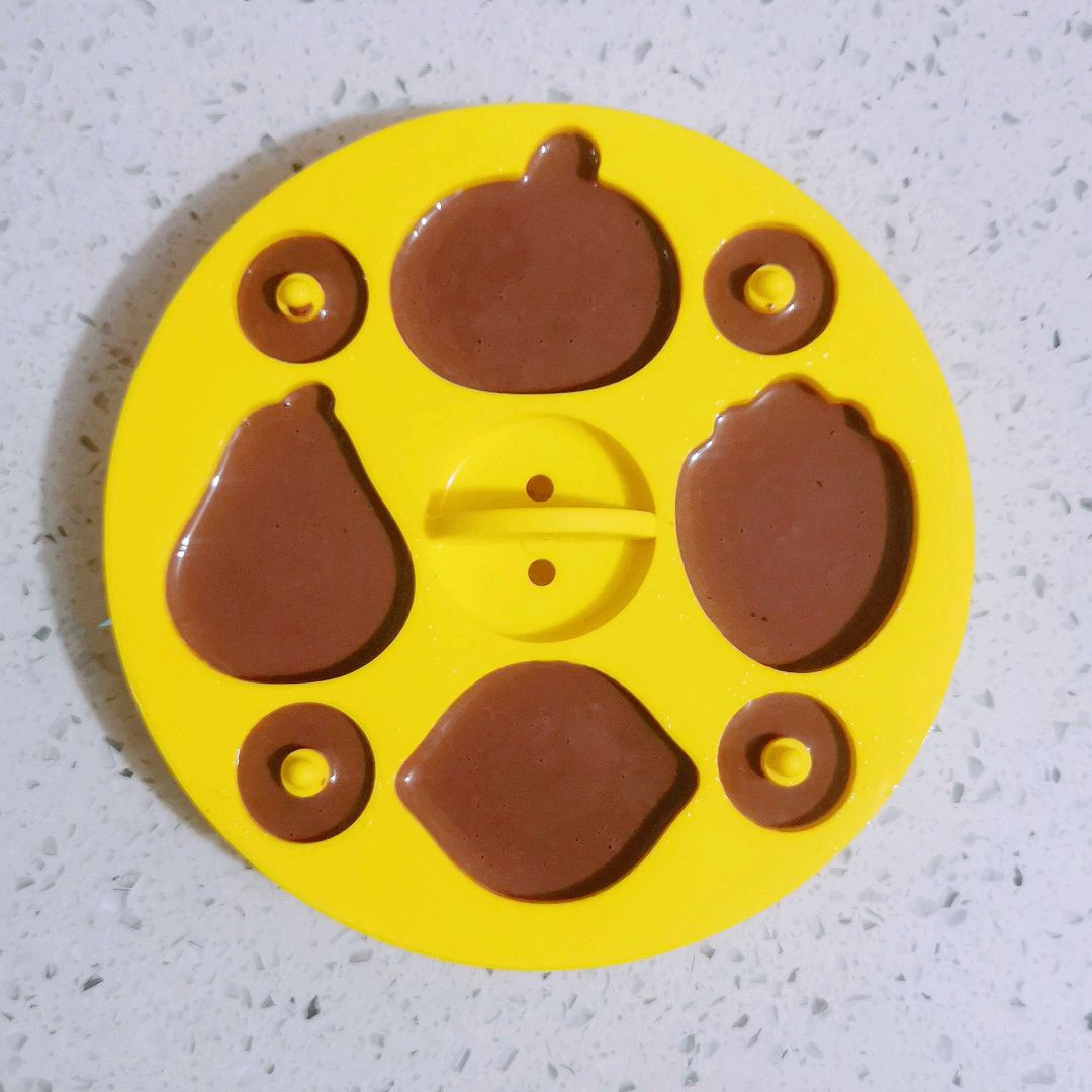 【无油低糖】可可烤年糕～糯叽叽星人的爱