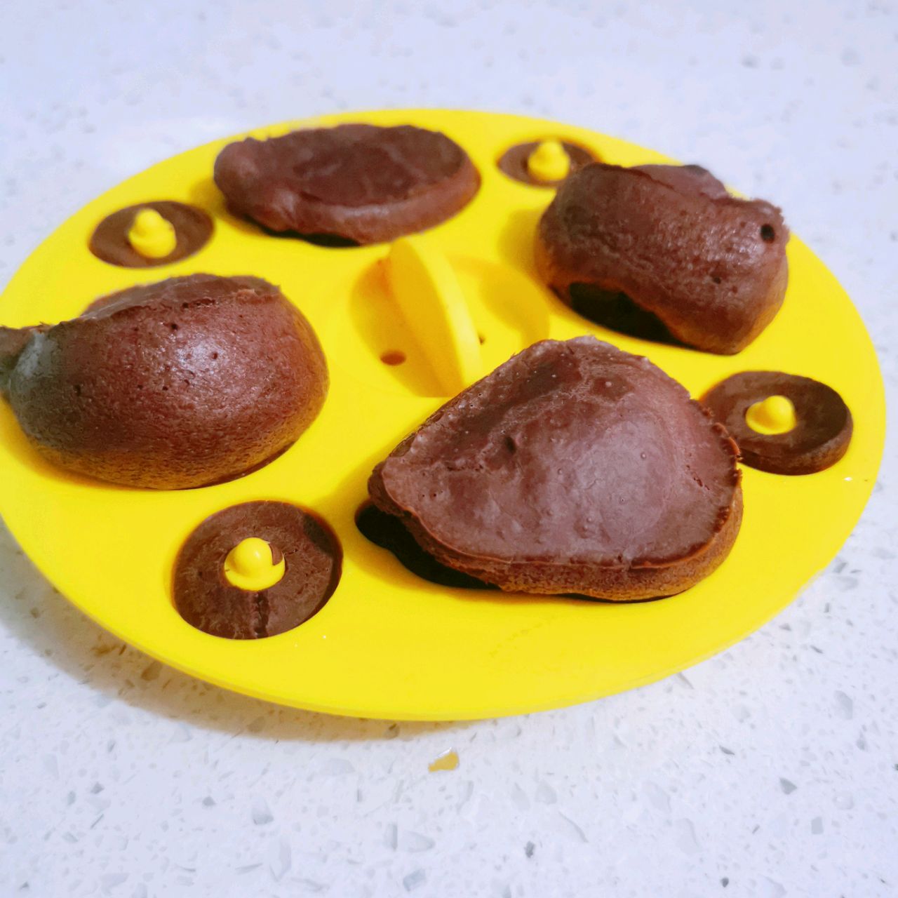 【无油低糖】可可烤年糕～糯叽叽星人的爱