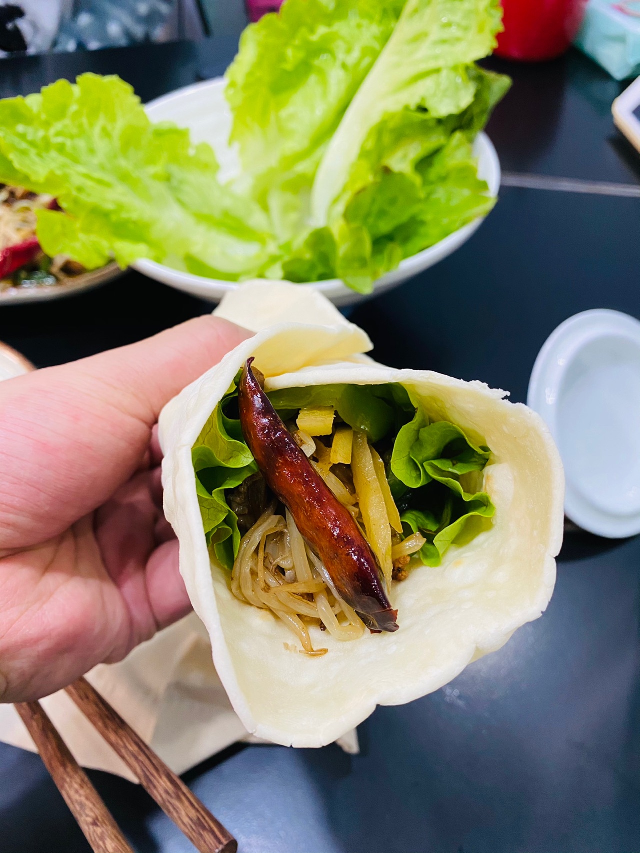 无油卷饼