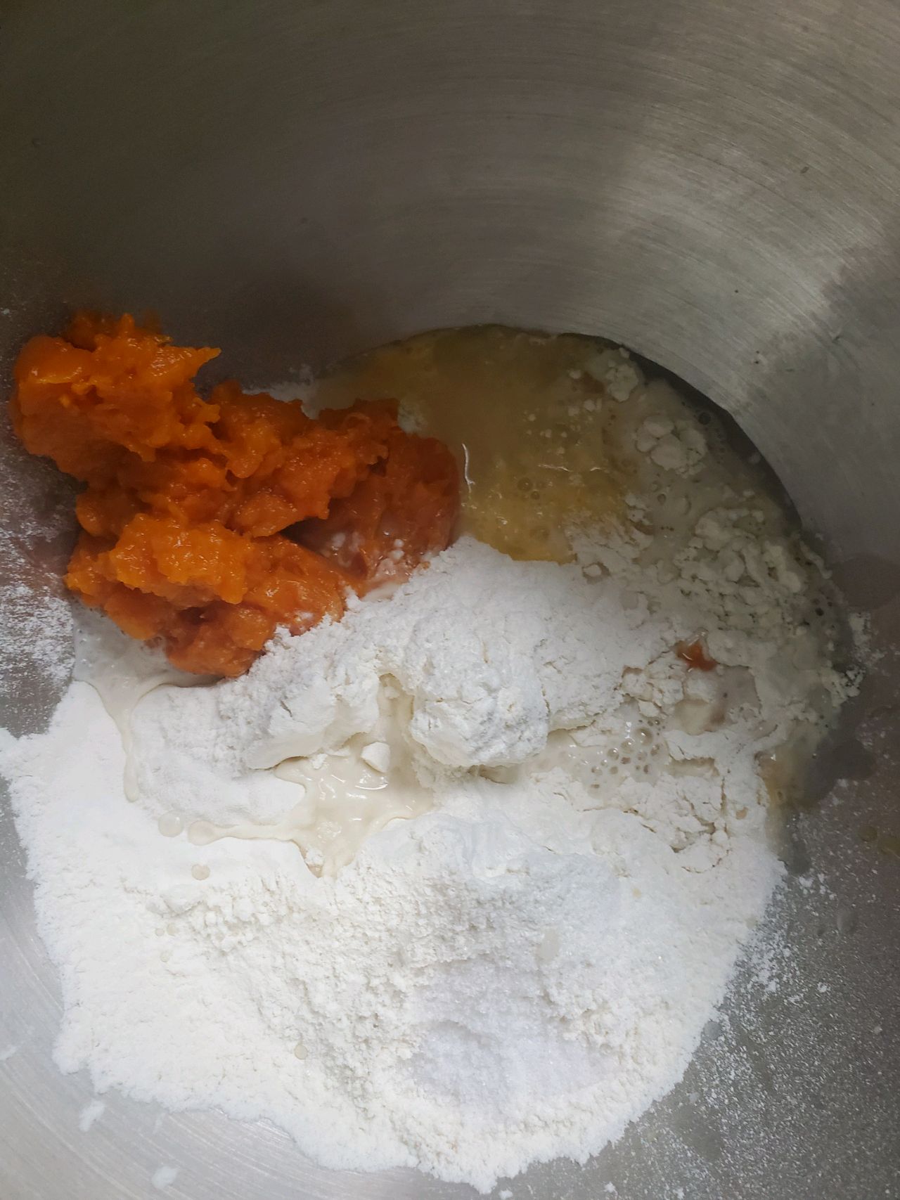 无油亚麻籽南瓜吐司