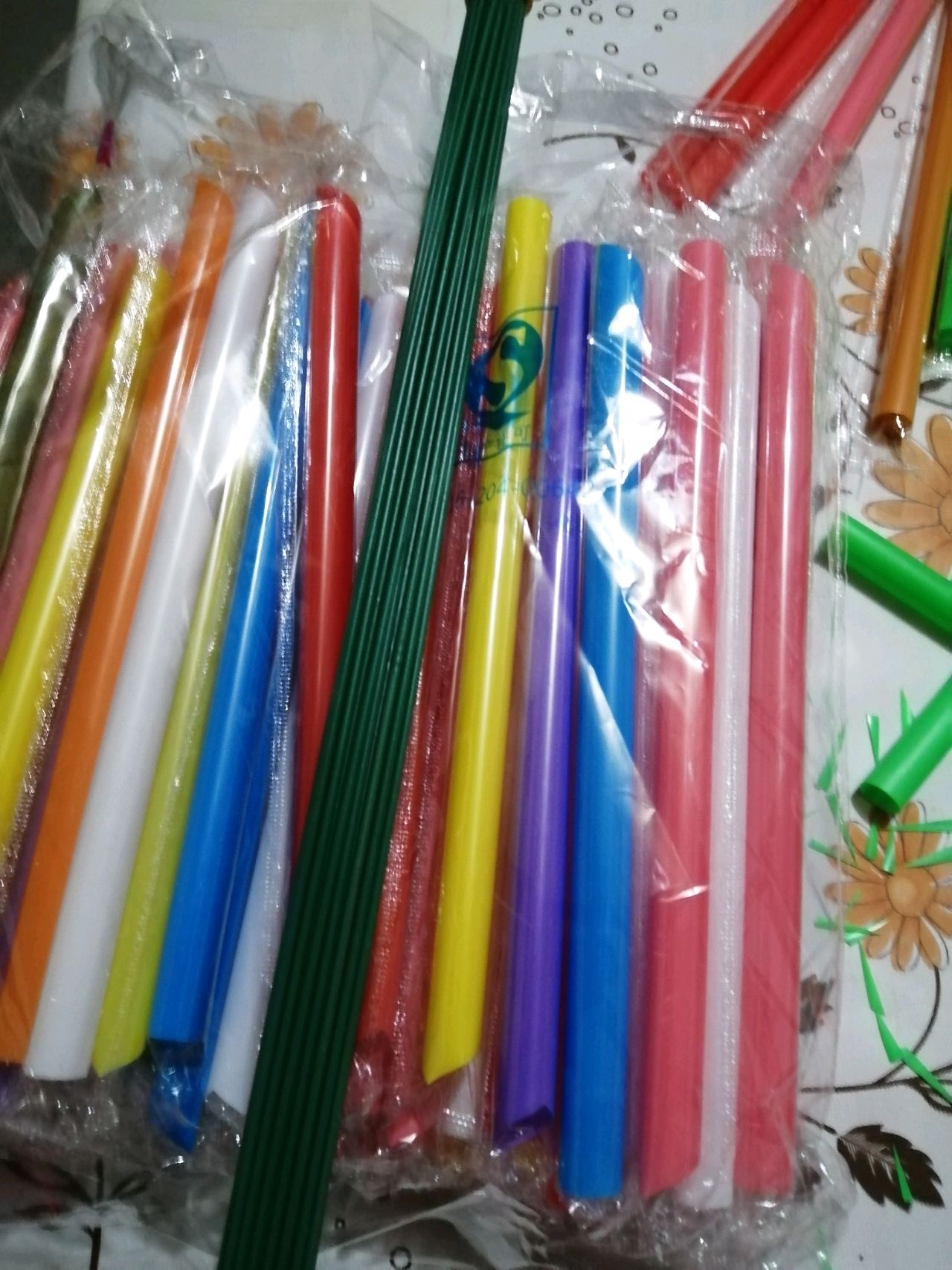 吸管手工花