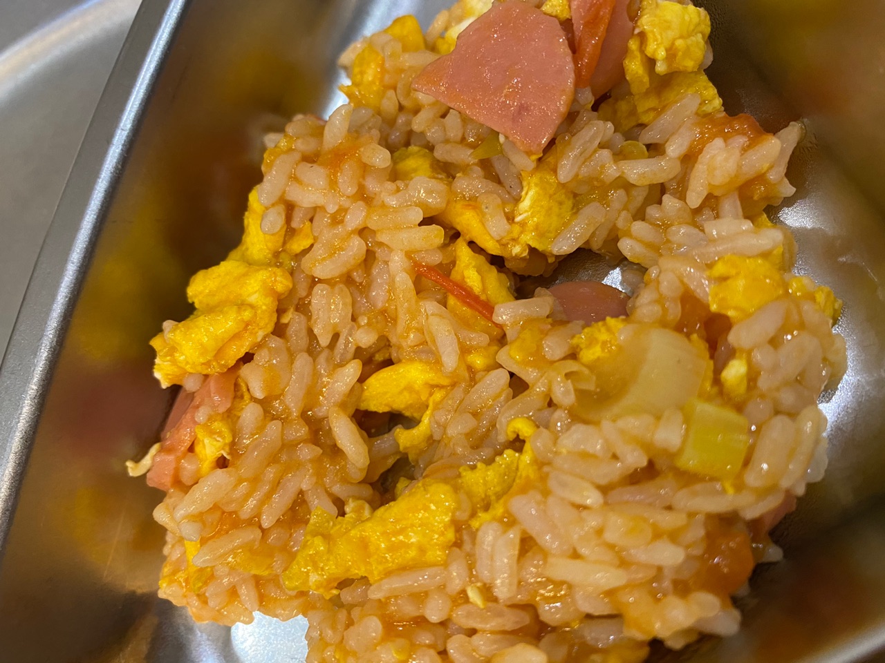 西红柿炒鸡蛋饭