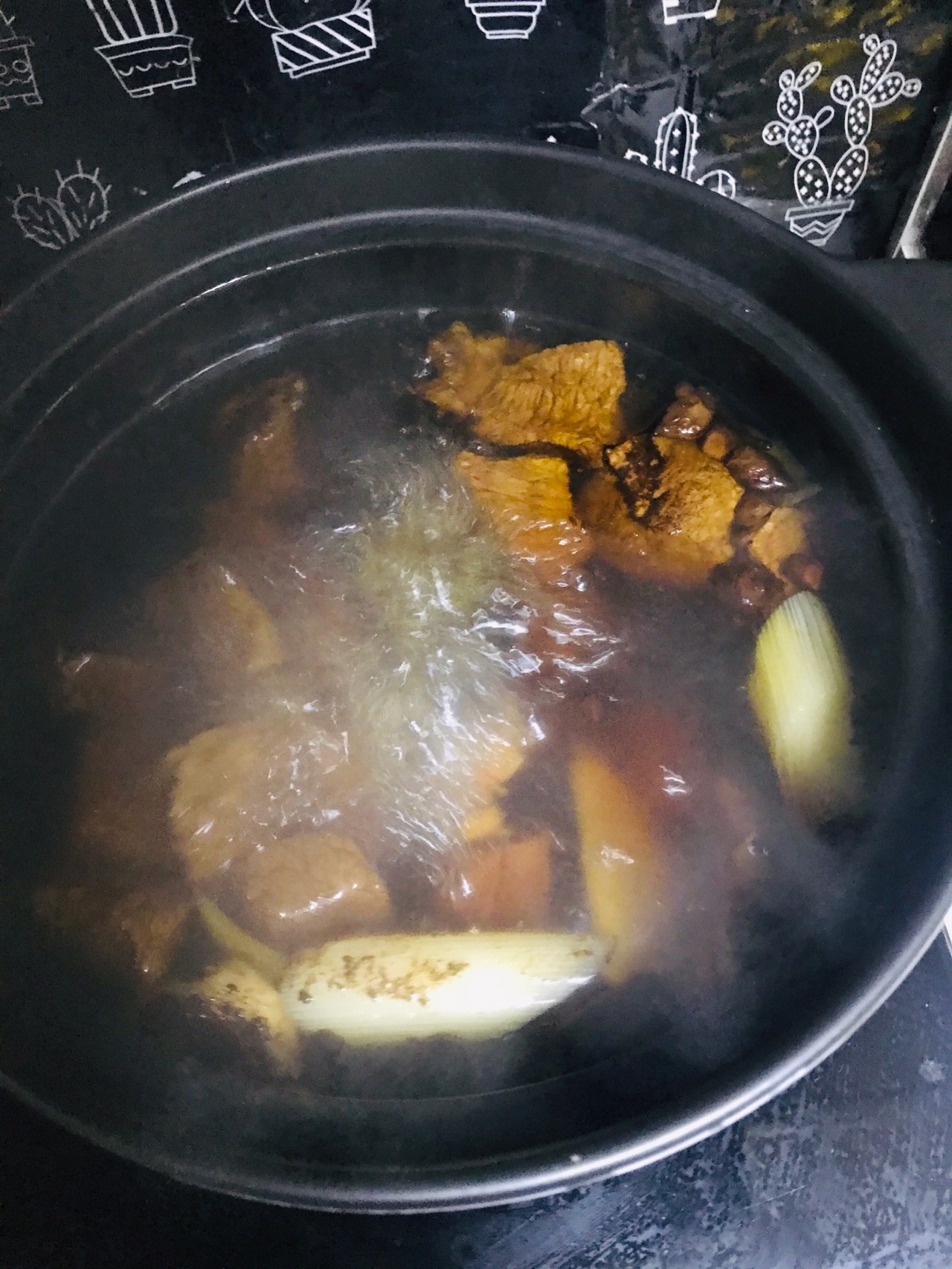 西红柿的炖牛肉