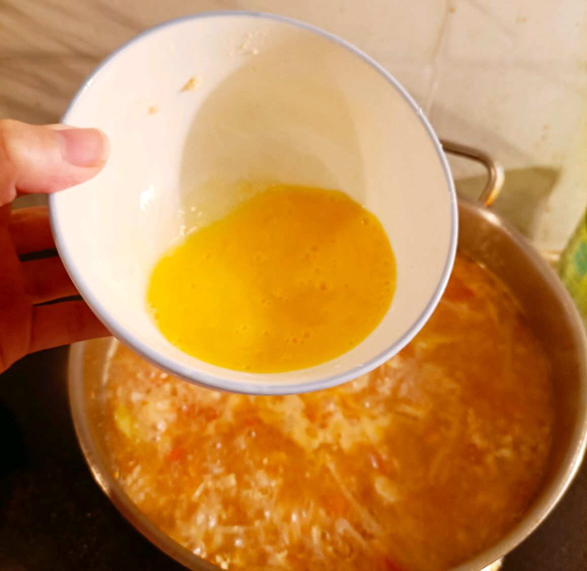 西红柿豆腐汤